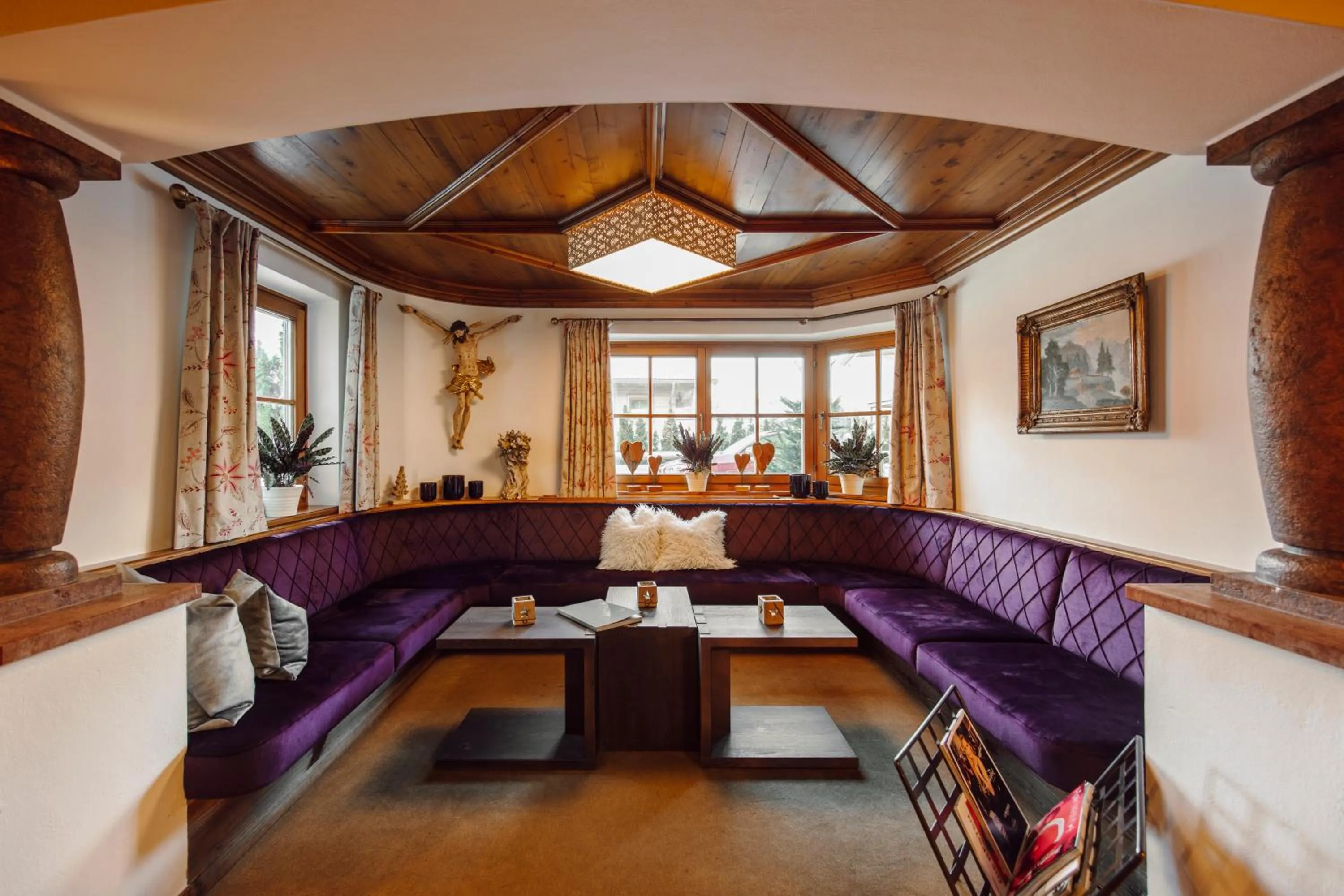 Lobby or reception in Hotel Lerch