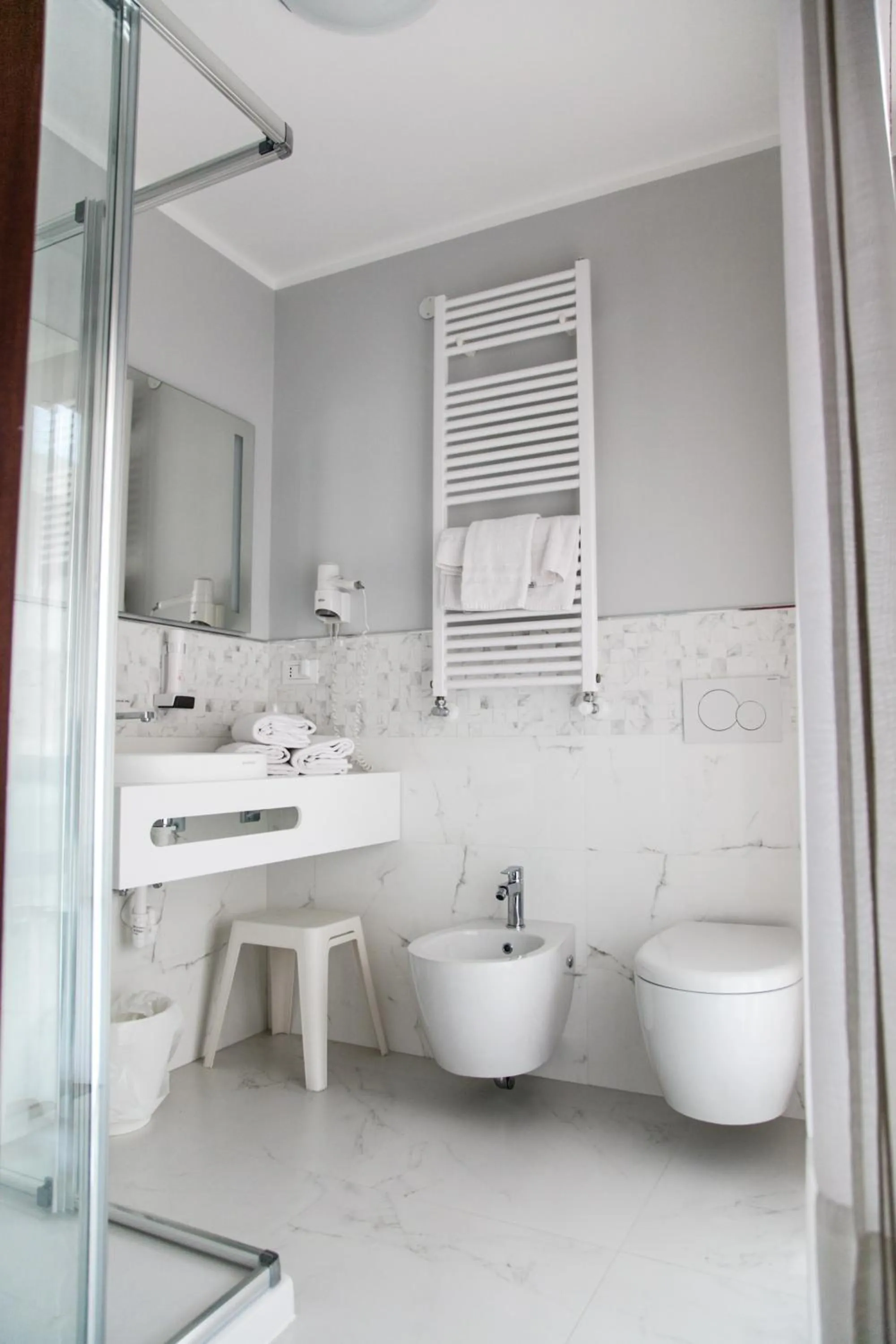 Bathroom in Hotel Europeo