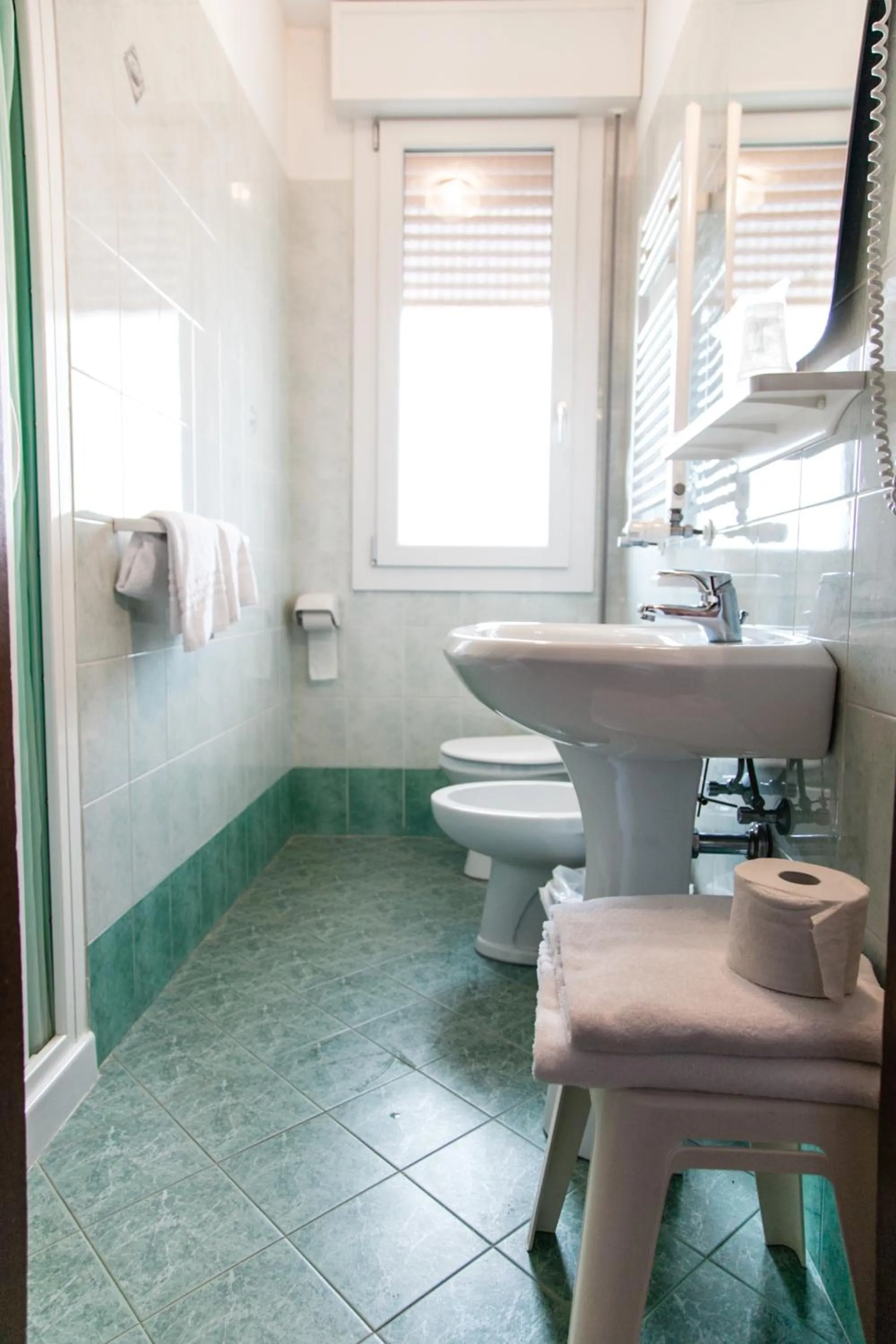 Bathroom in Hotel Europeo