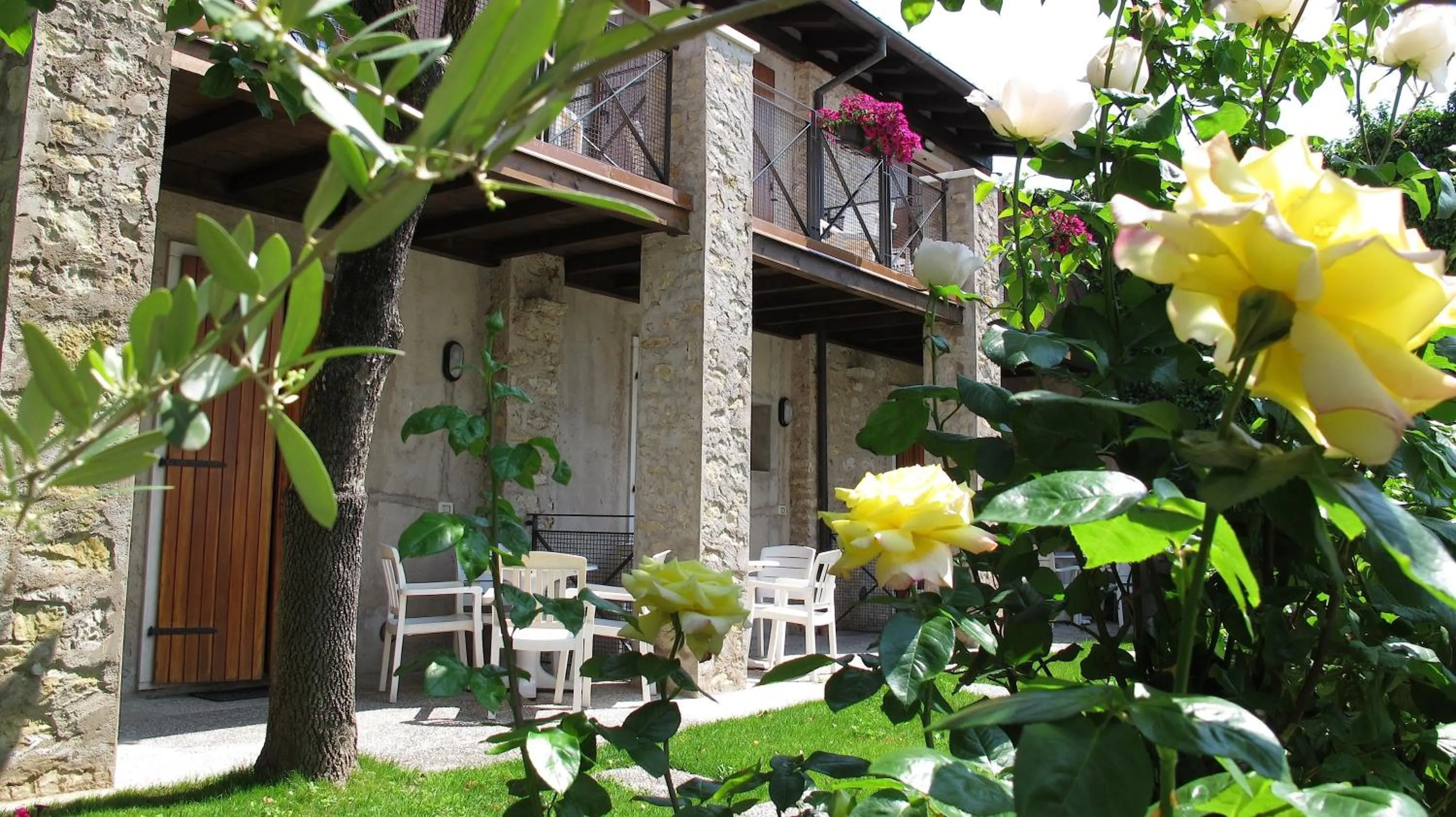 Patio in Hotel Romeo