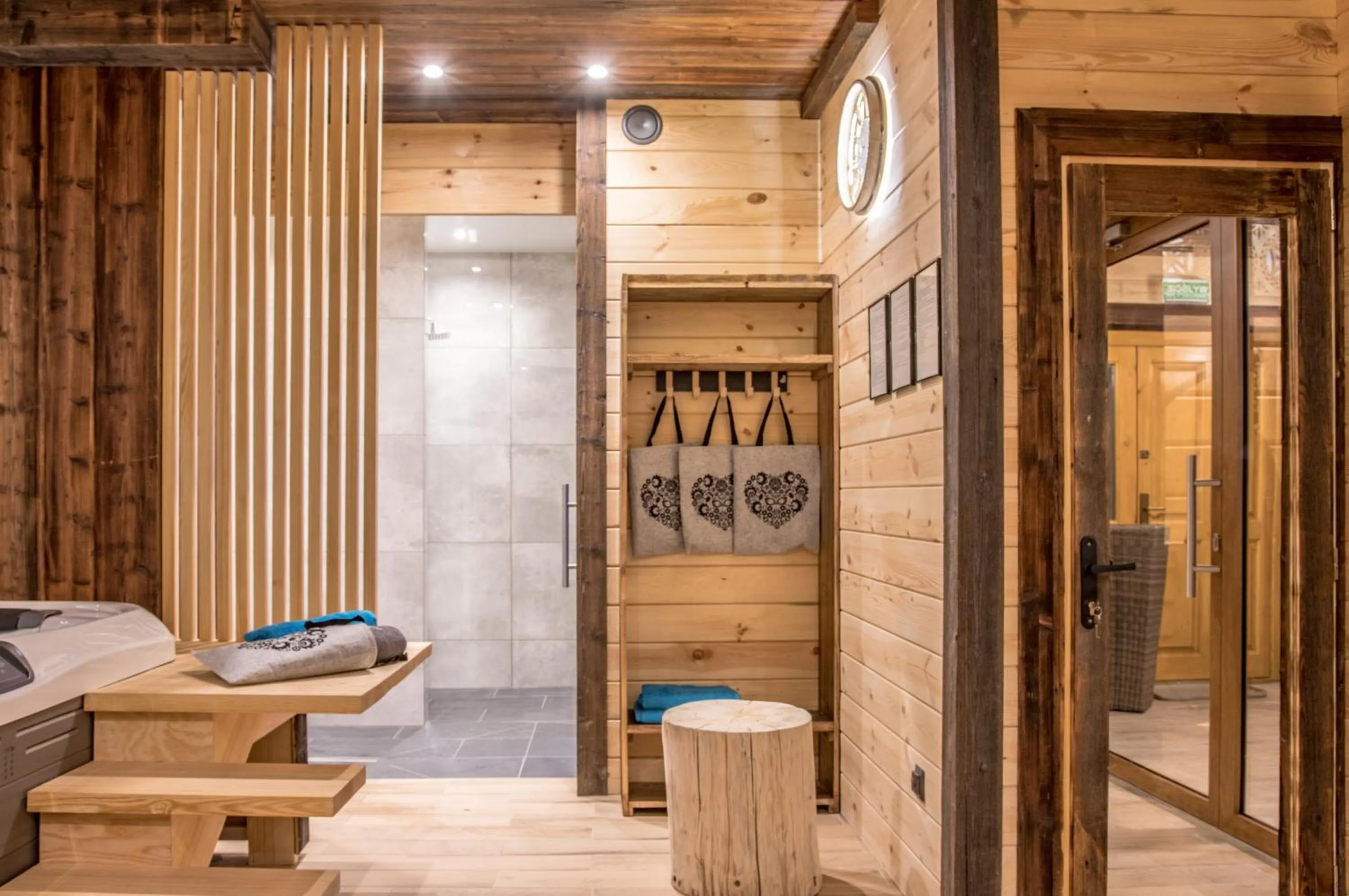 Sauna in Villa Adamo & Relax