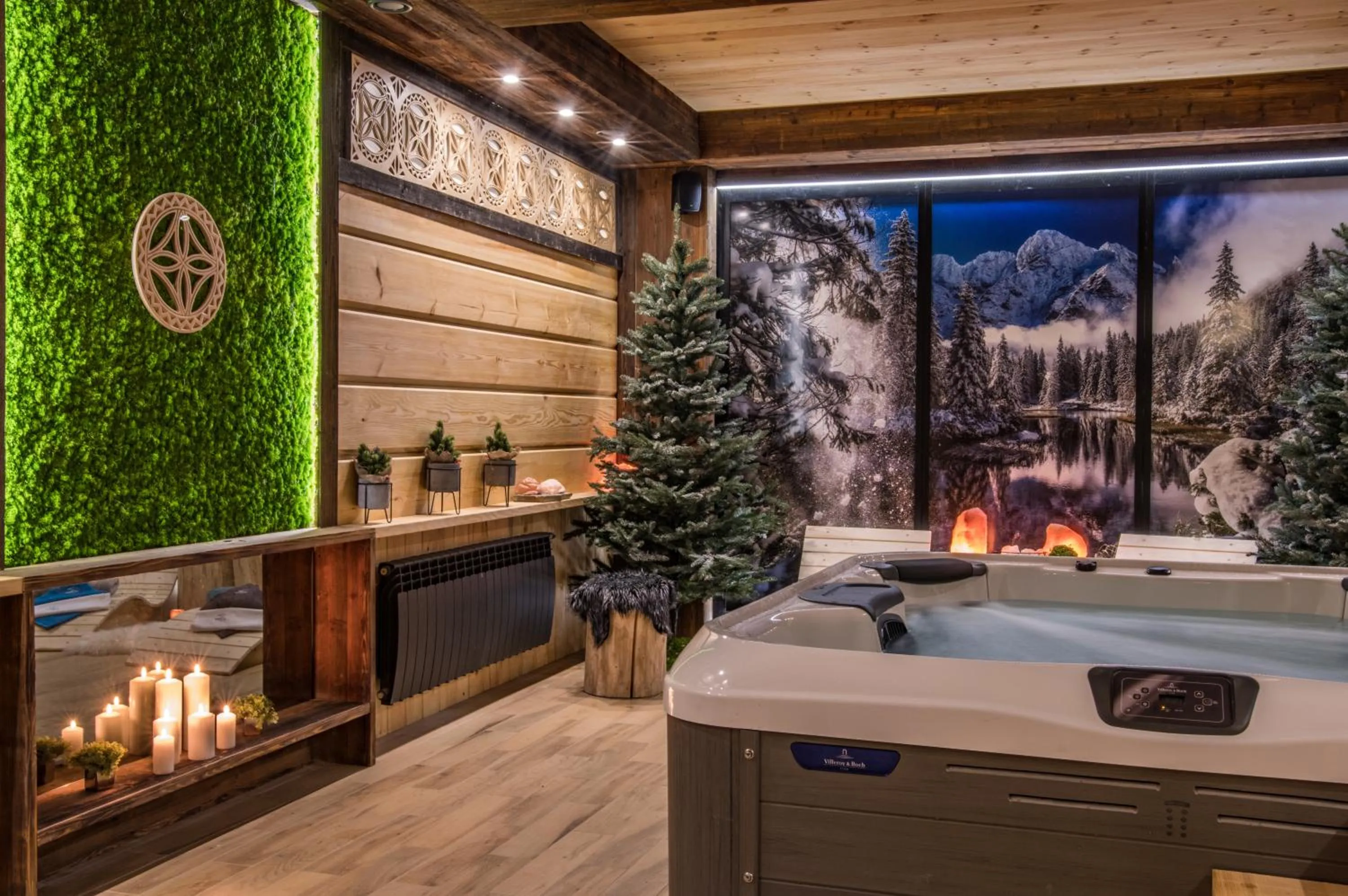 Sauna in Villa Adamo & Relax