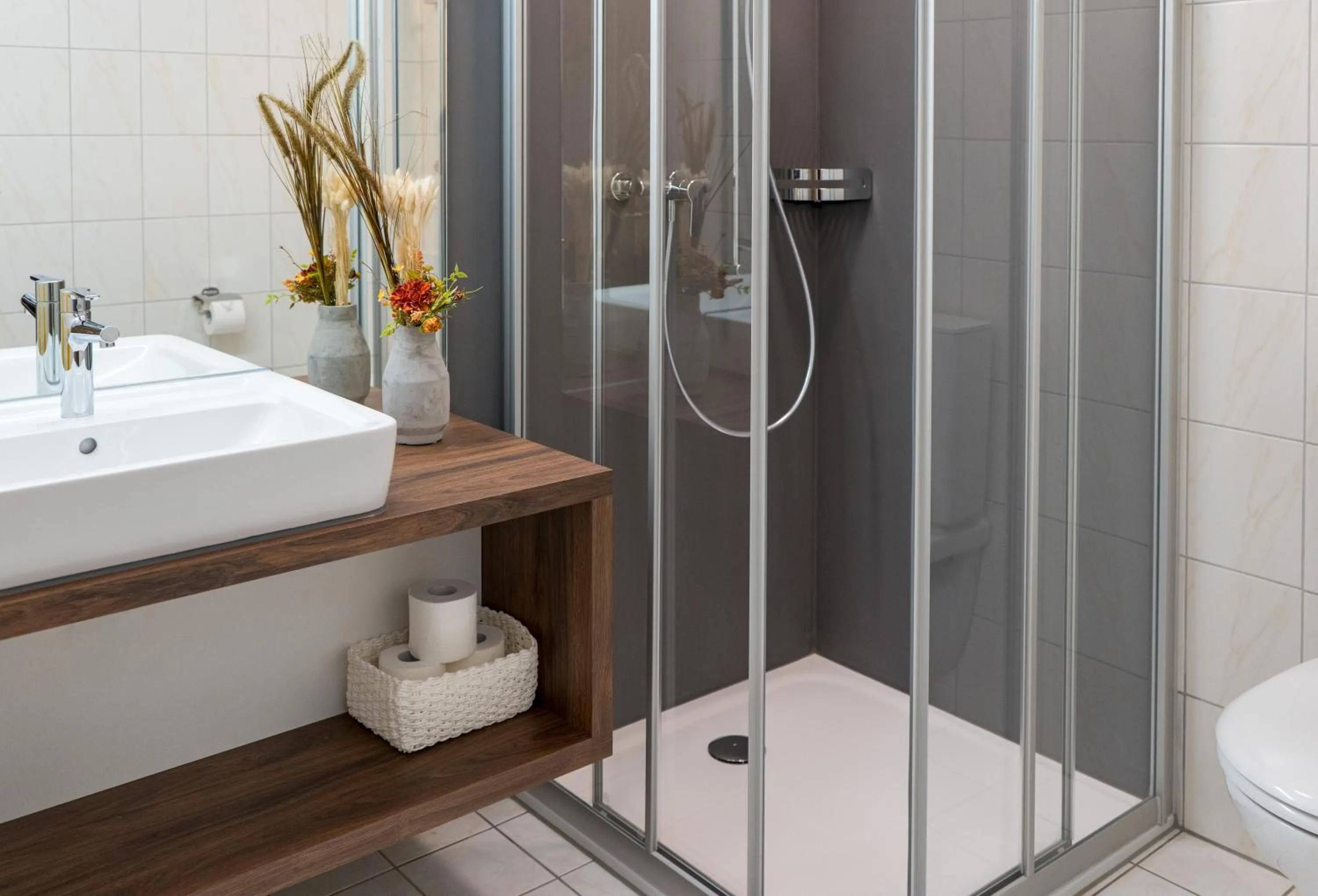 Bathroom in Hotel Schmid & Alfa