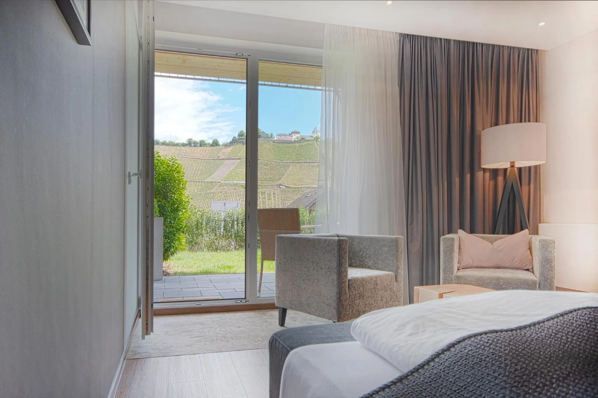 Decorative detail, Bed in Hotel Restaurant zur Marienburg