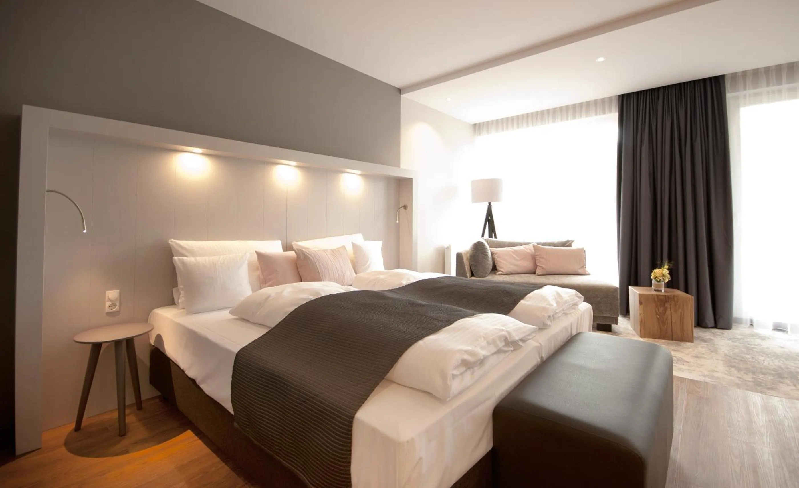 Photo of the whole room, Bed in Hotel Restaurant zur Marienburg