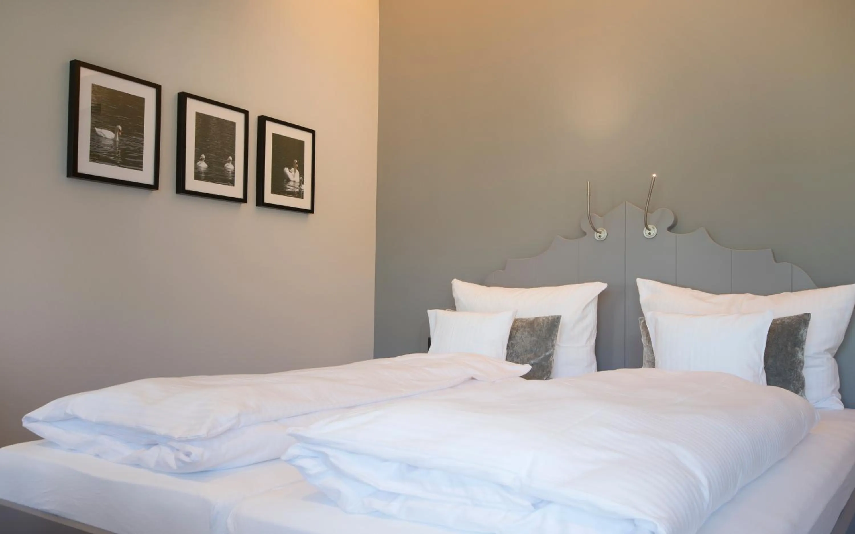 Bed in Hotel Restaurant zur Marienburg