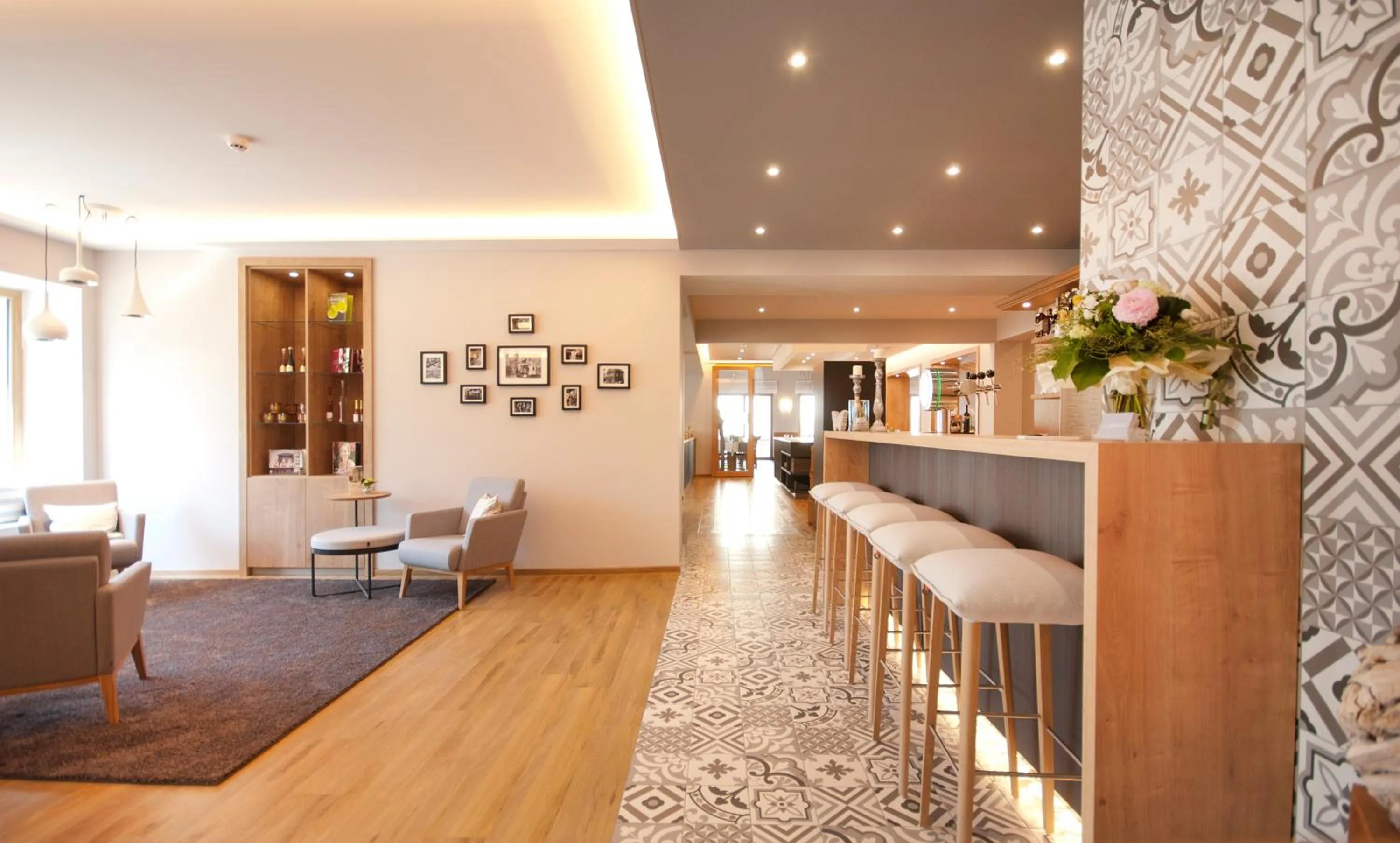 Lobby or reception in Hotel Restaurant zur Marienburg