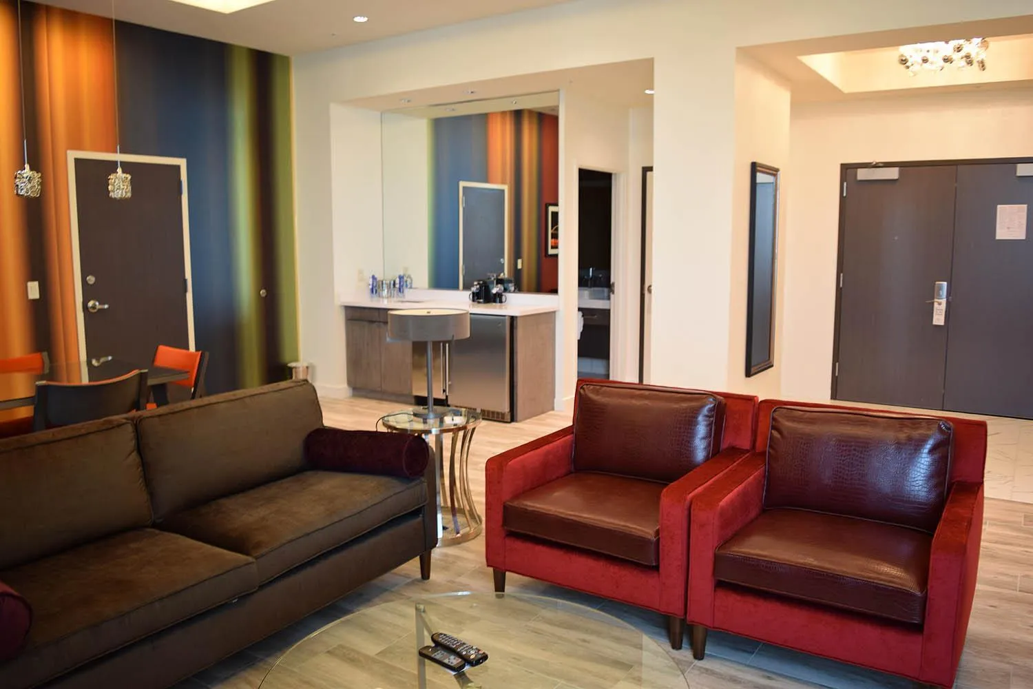 Living room in Rhythm City Casino & Resort