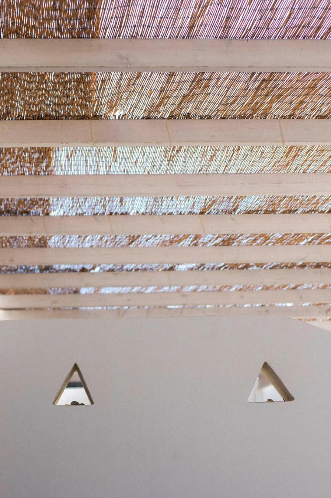 Balcony/Terrace in Armadoros Hotel / Ios Backpackers