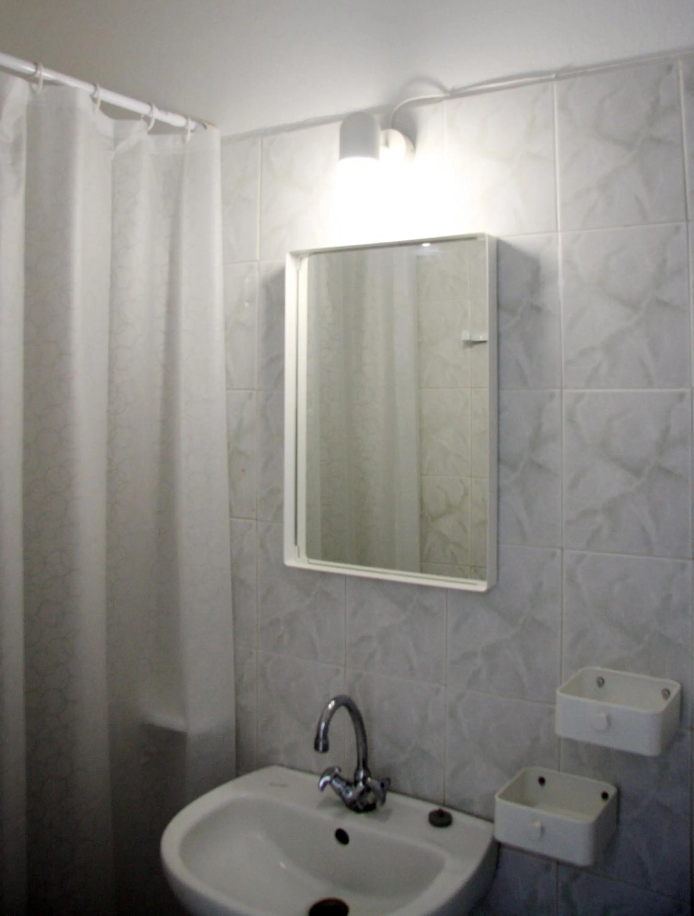 Bathroom in Armadoros Hotel / Ios Backpackers