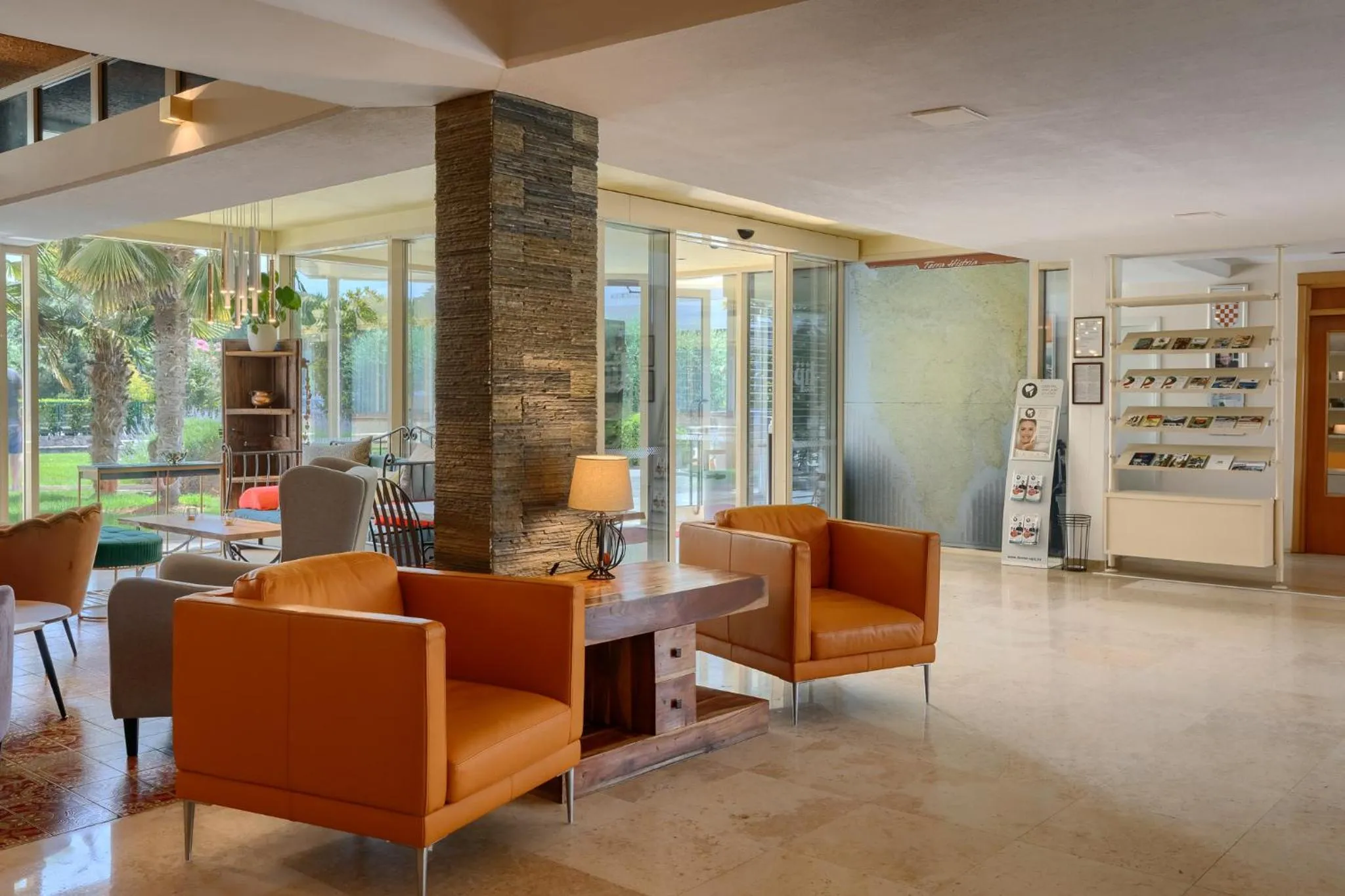 Seating area in Hotel Porec