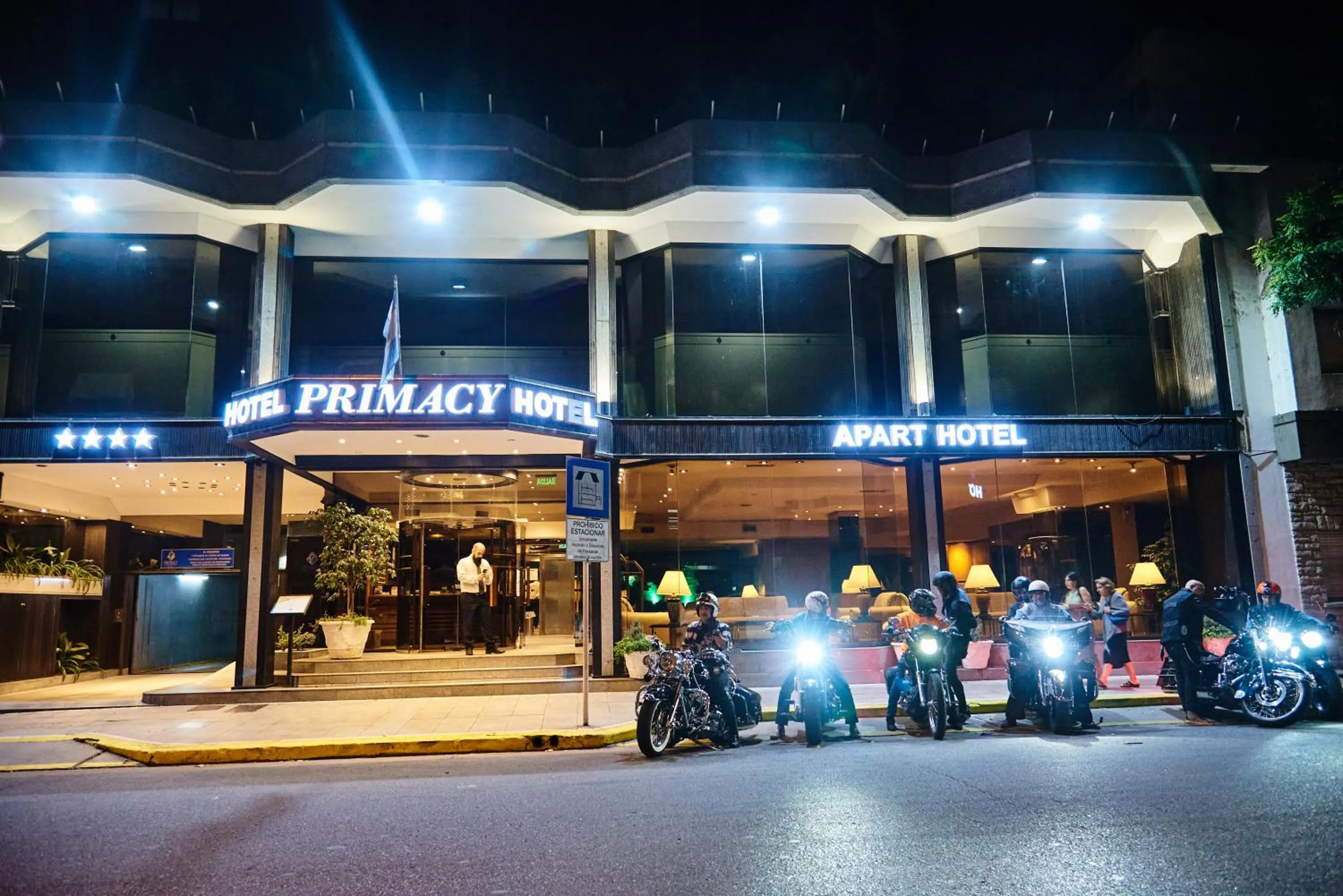 Facade/entrance in Primacy Hotel