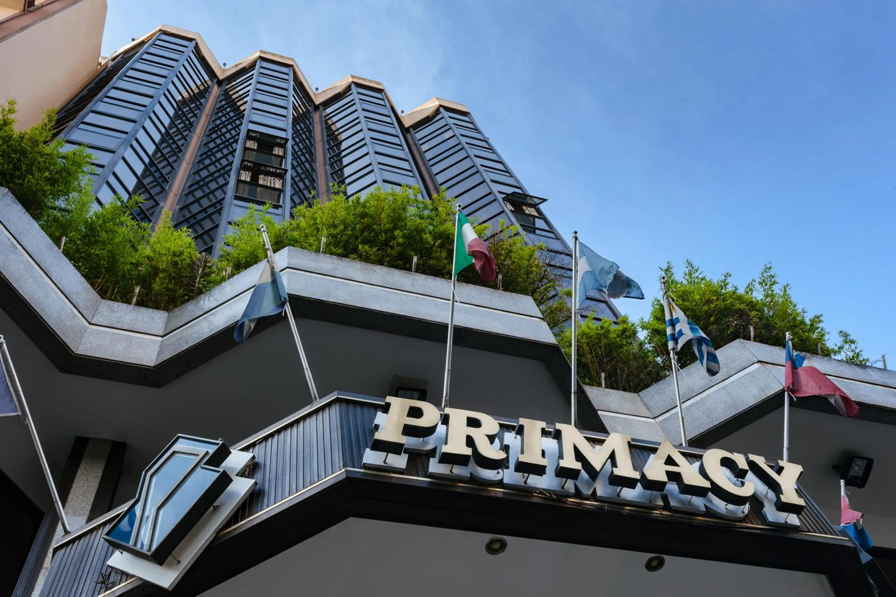 Facade/entrance in Primacy Hotel