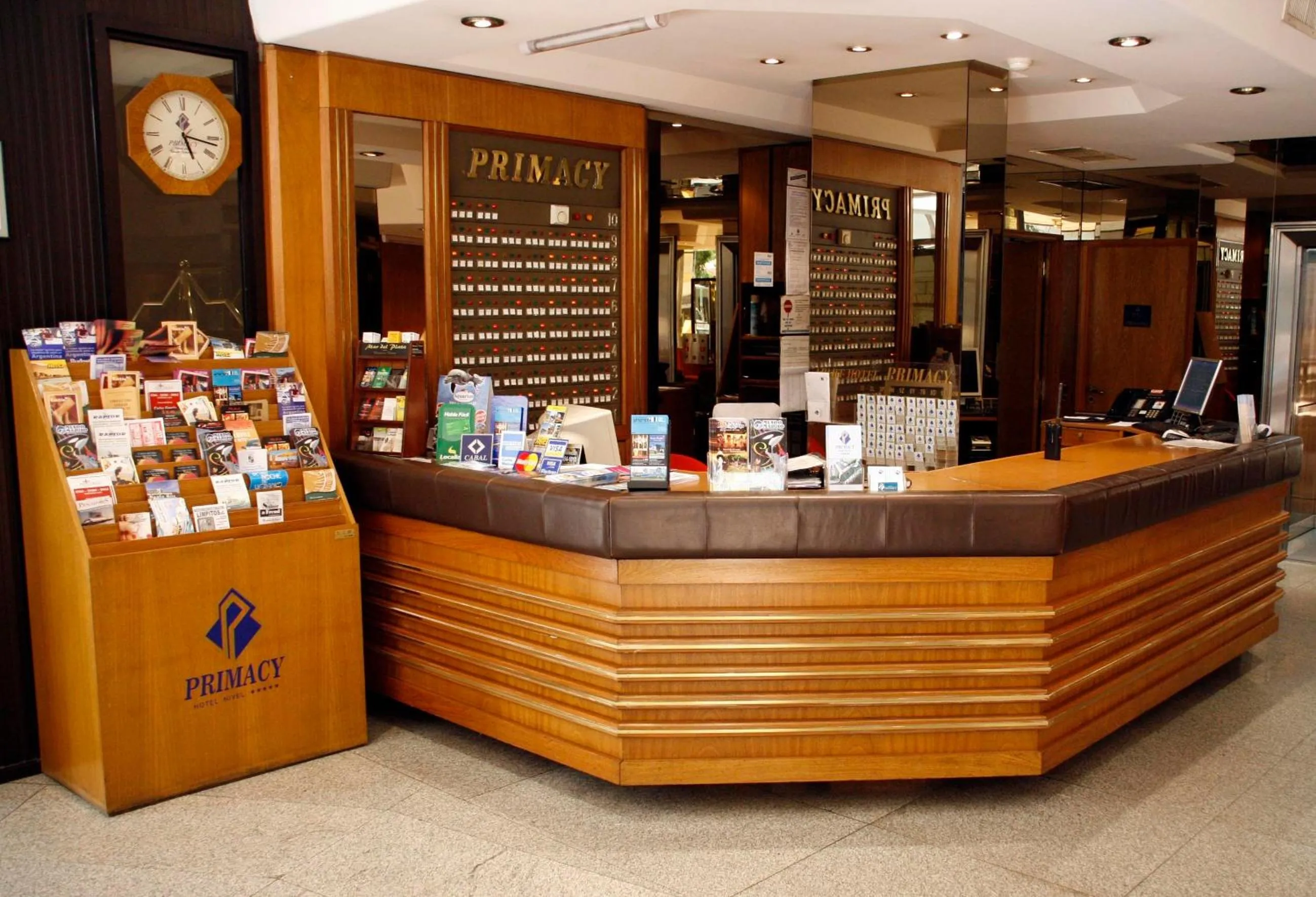 Lobby or reception in Primacy Hotel