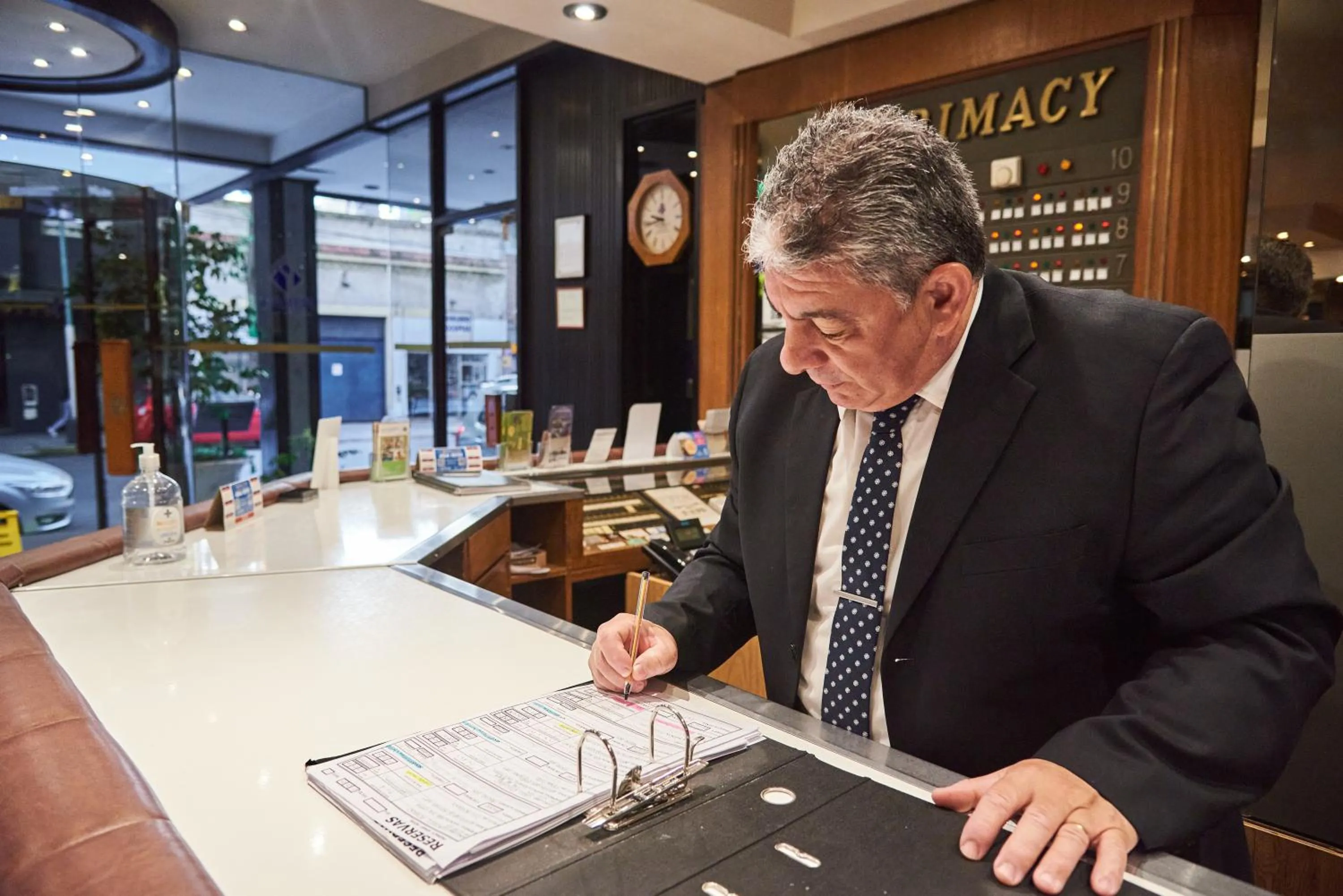 Property building in Primacy Hotel