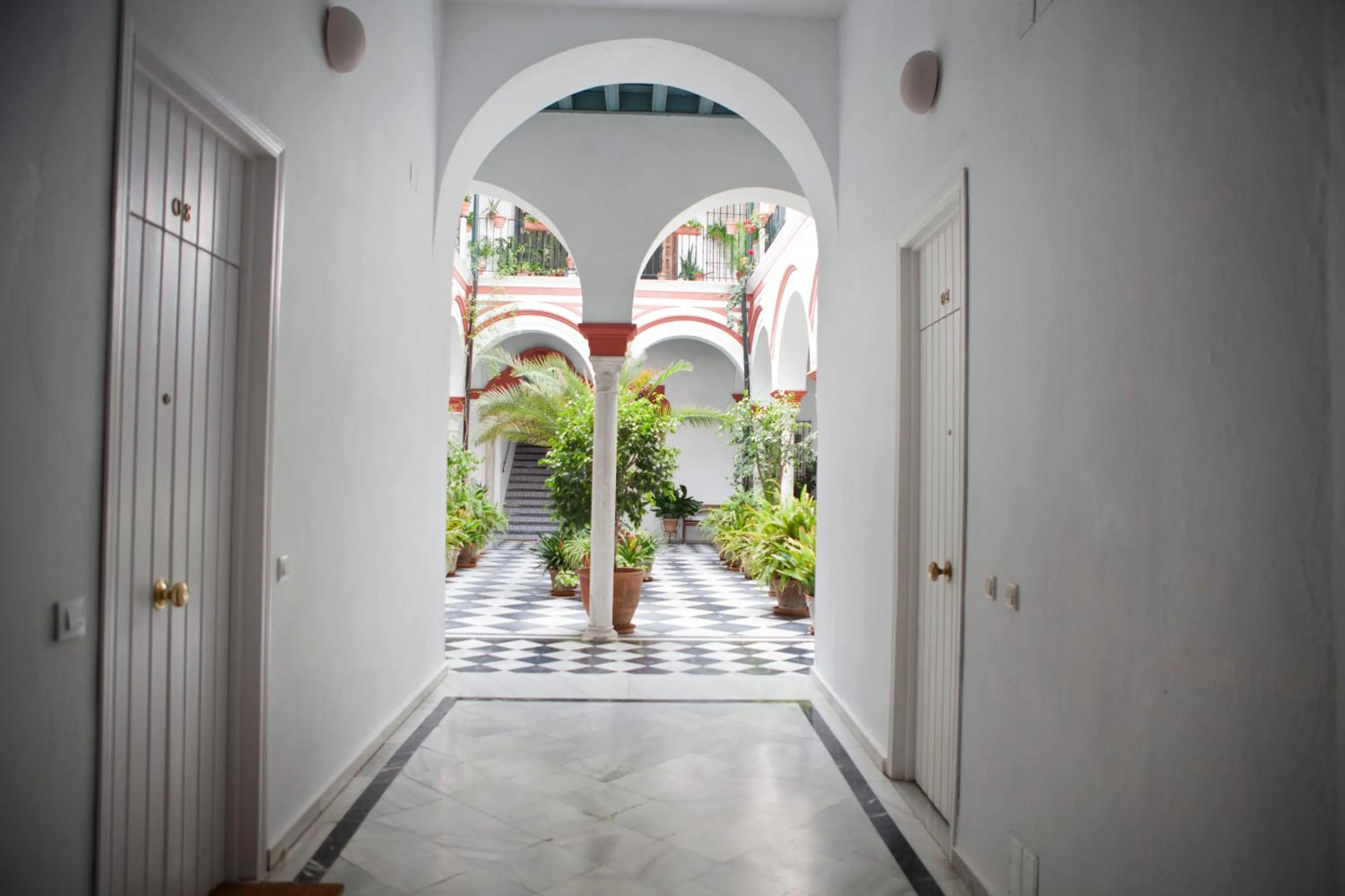 Patio in Casa Palacio, La Giralda