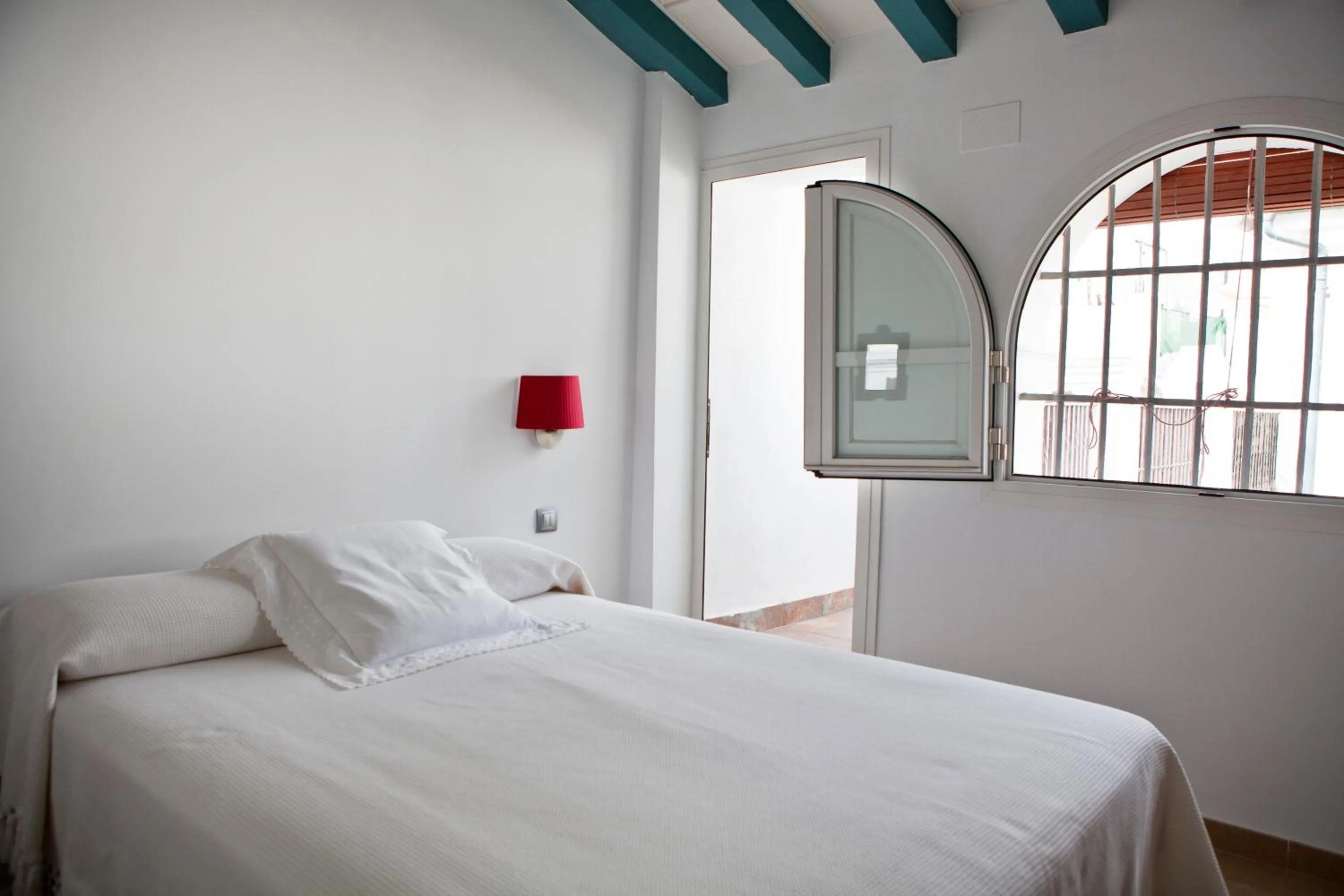 Balcony/Terrace, Bed in Casa Palacio, La Giralda