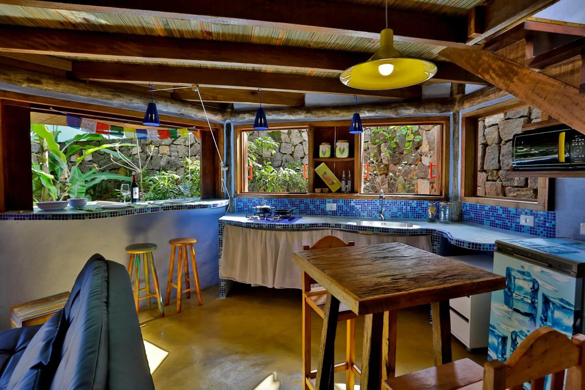 Sea View Colorful House