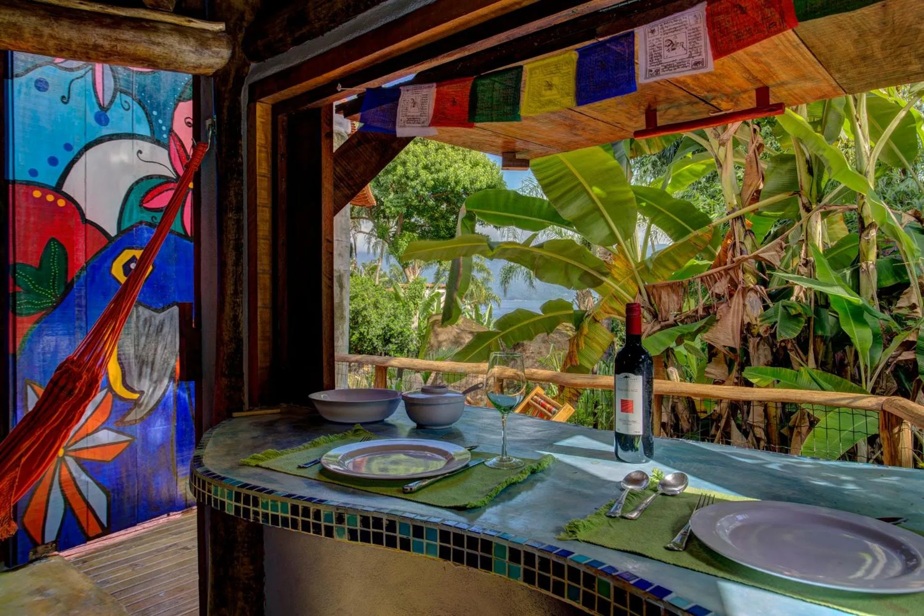 Sea View Colorful House