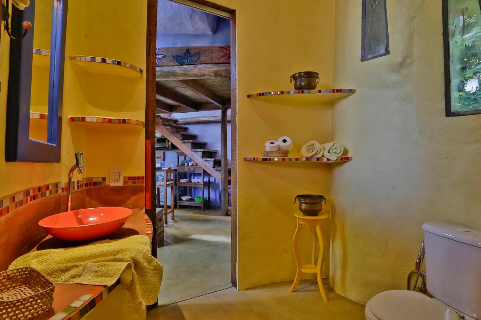 Sea View Colorful House