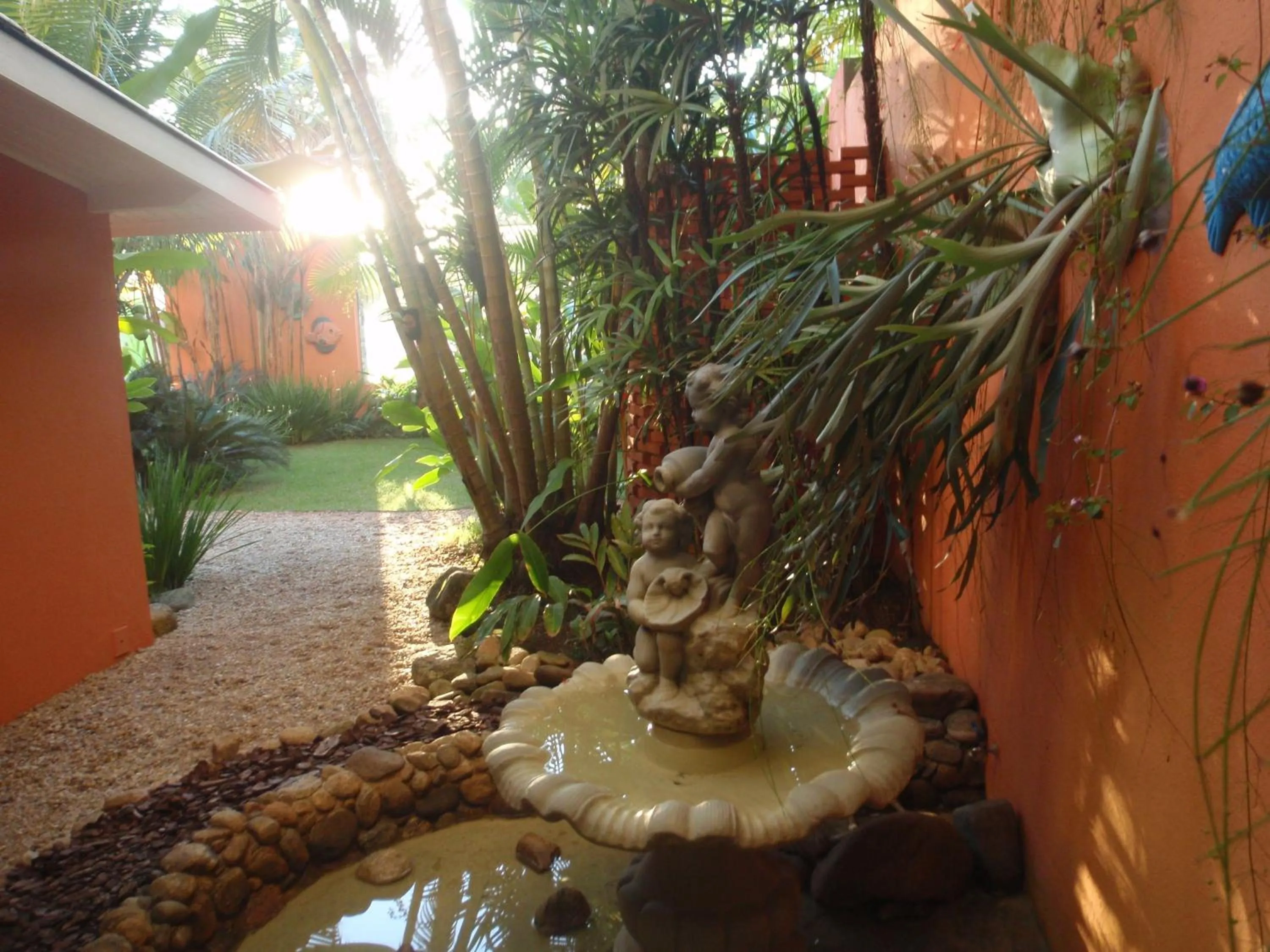 Garden in Ubatuba Palace Hotel