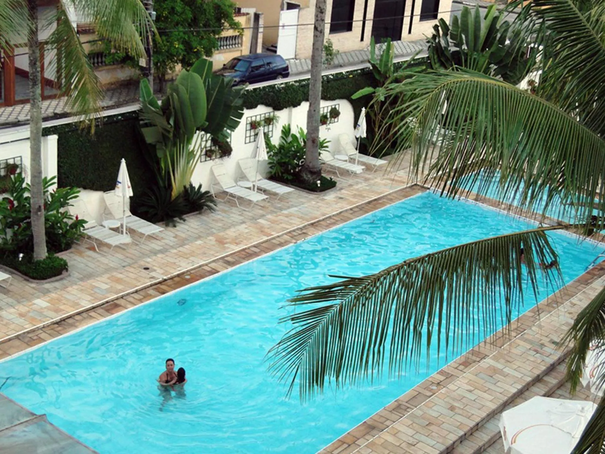 Swimming pool in Ubatuba Palace Hotel
