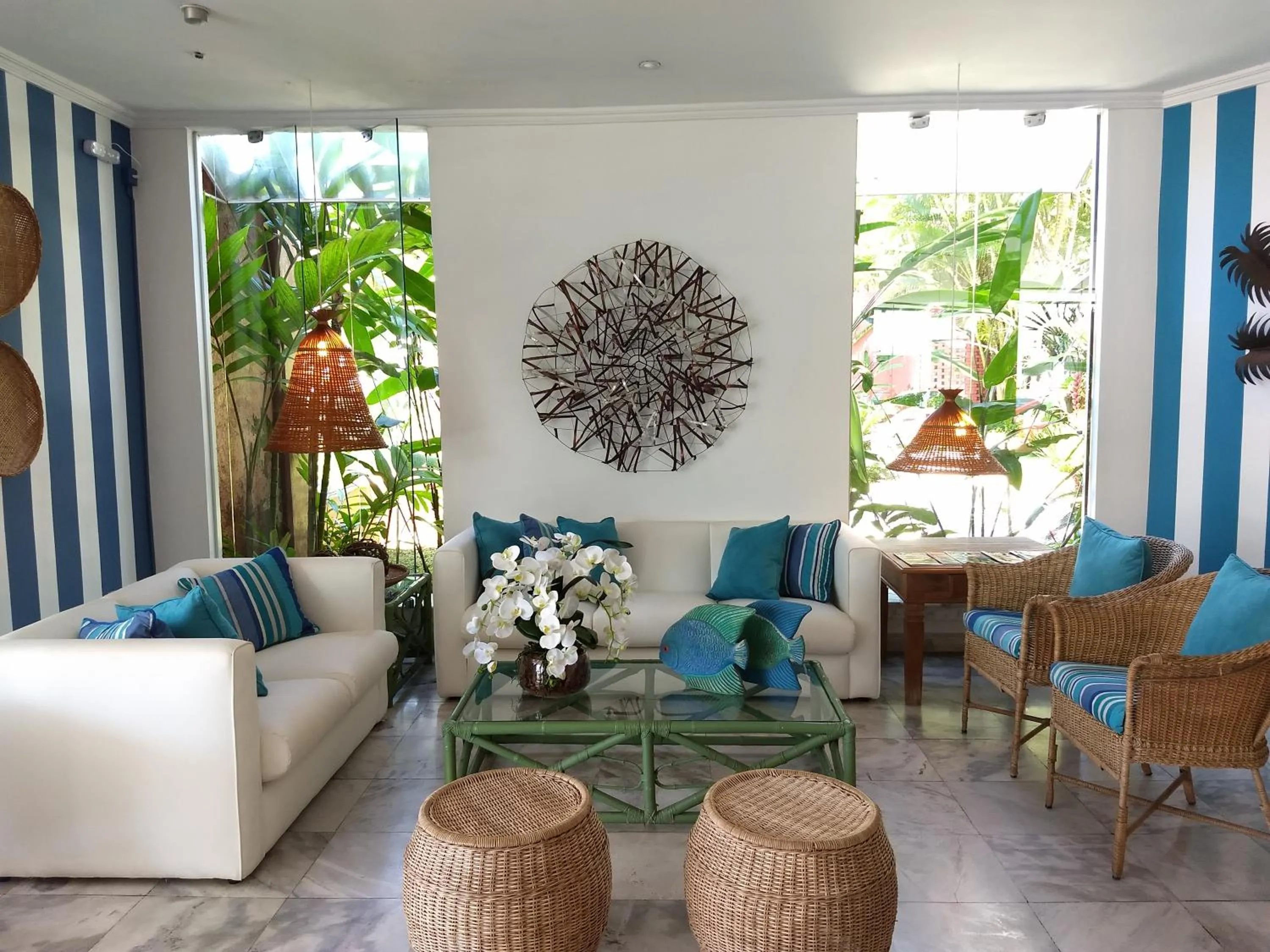 Lobby or reception in Ubatuba Palace Hotel