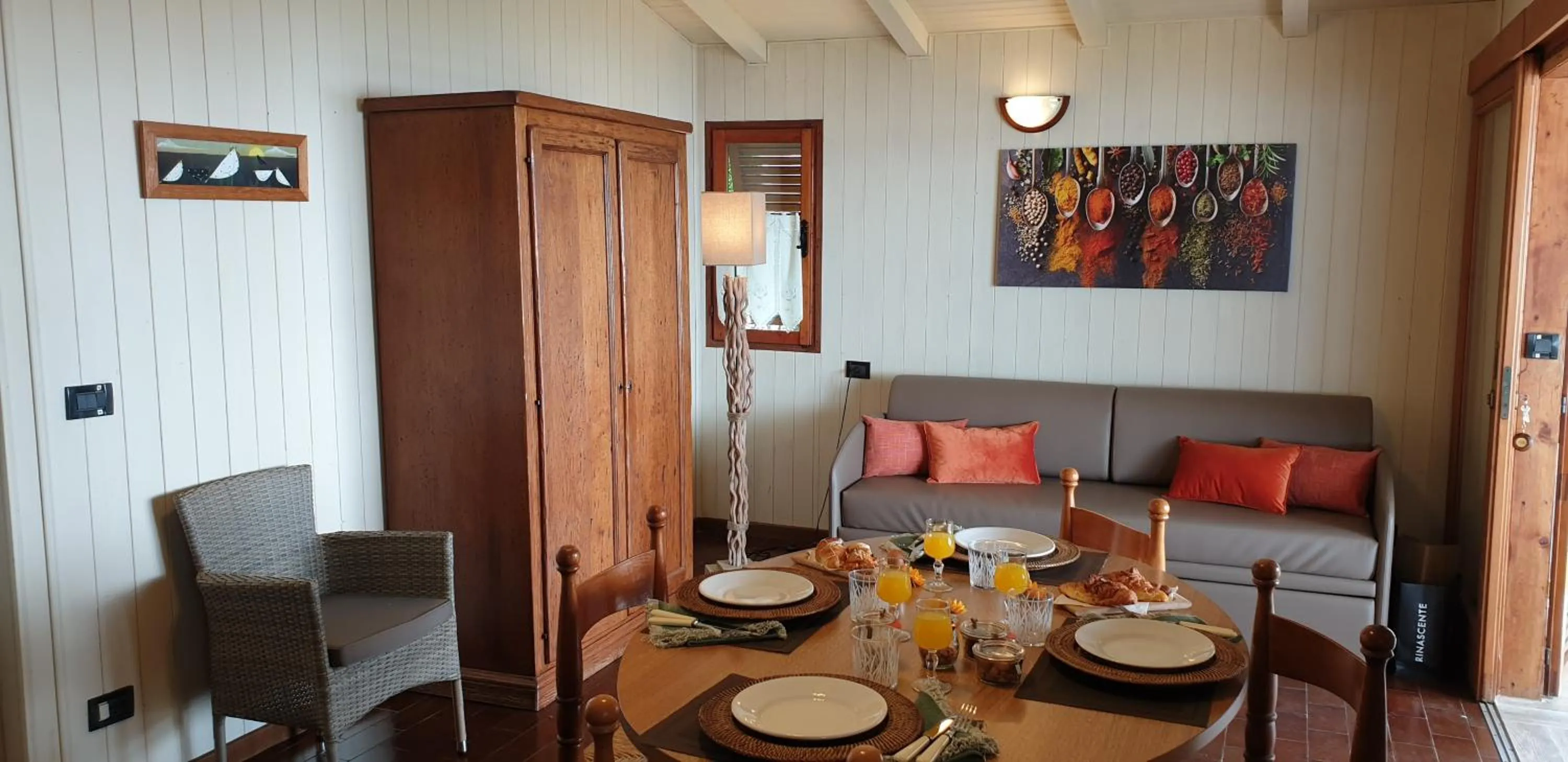 Living room in Residence Villalsole