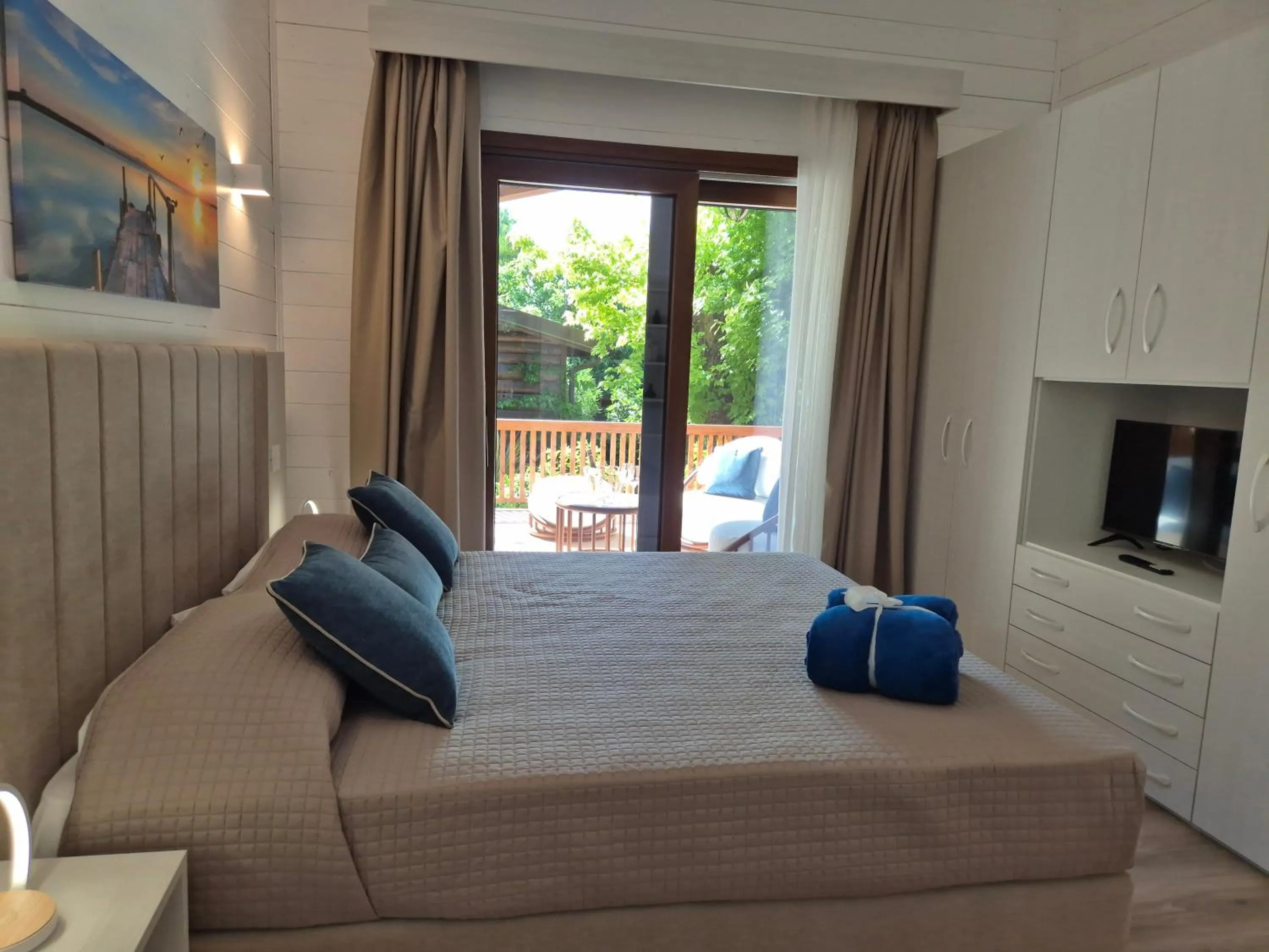 Bedroom, Bed in Residence Villalsole