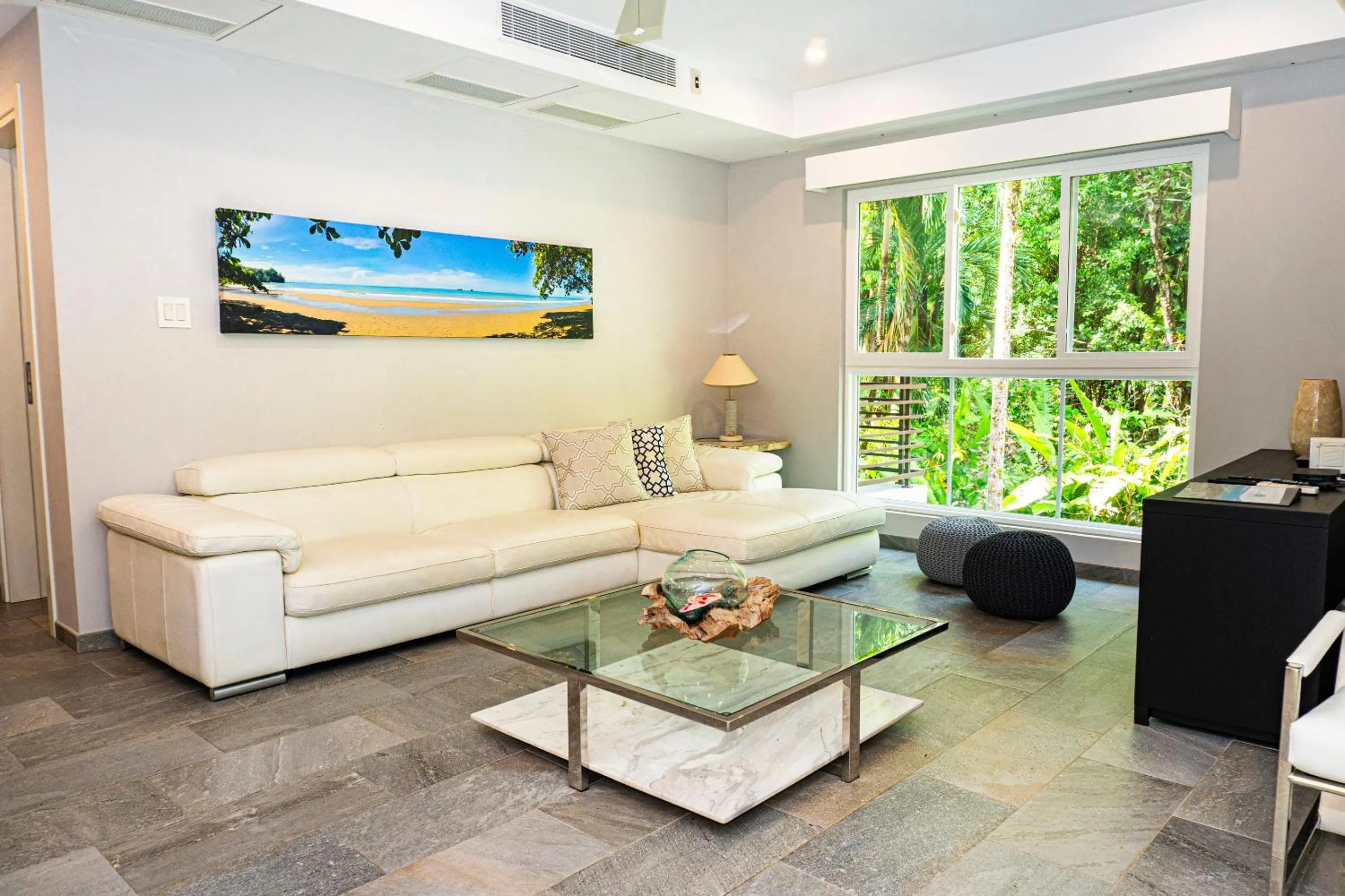 Living room in Elan at Ballena Beach