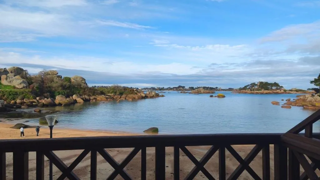 View (from property/room) in Logis Hôtel Saint Guirec Et De La Plage