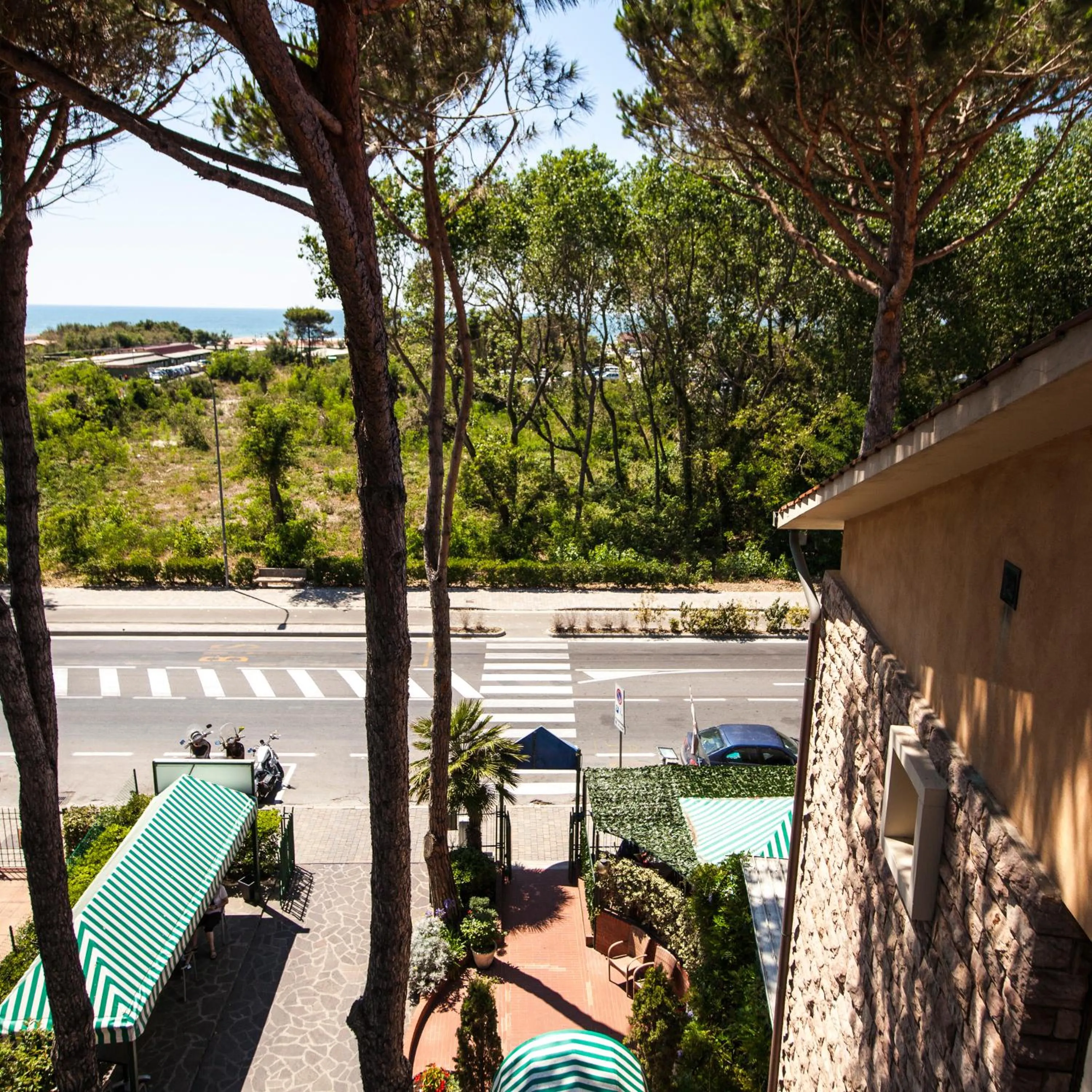 Bird's eye view in Hotel Il Cavaliere Nero