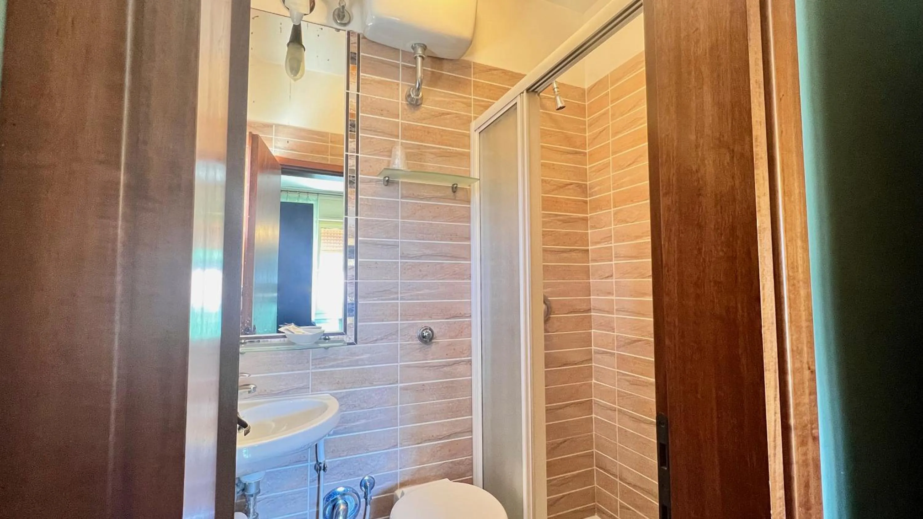 Bathroom in Hotel Il Cavaliere Nero