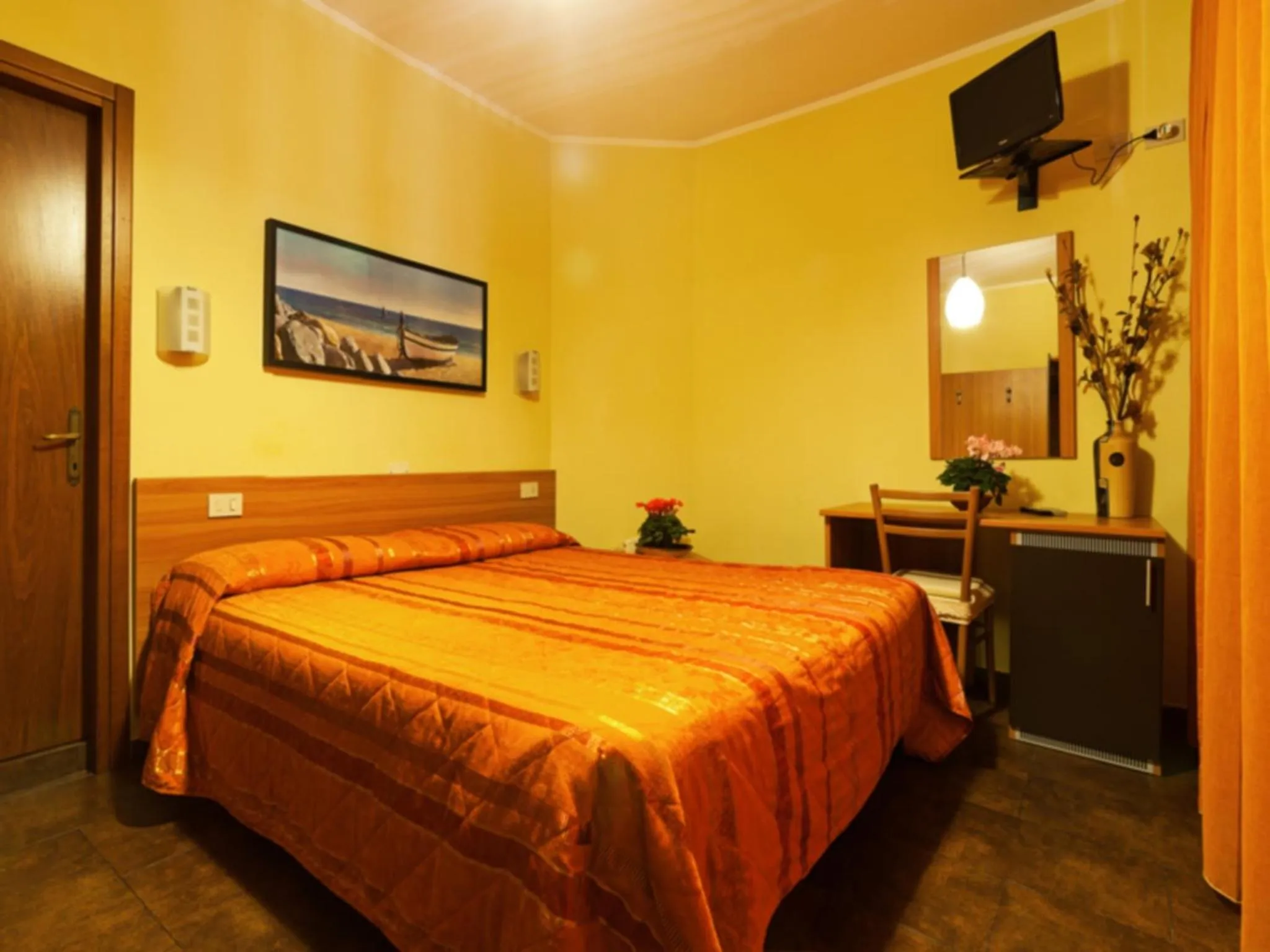 Bedroom, Bed in Hotel Il Cavaliere Nero