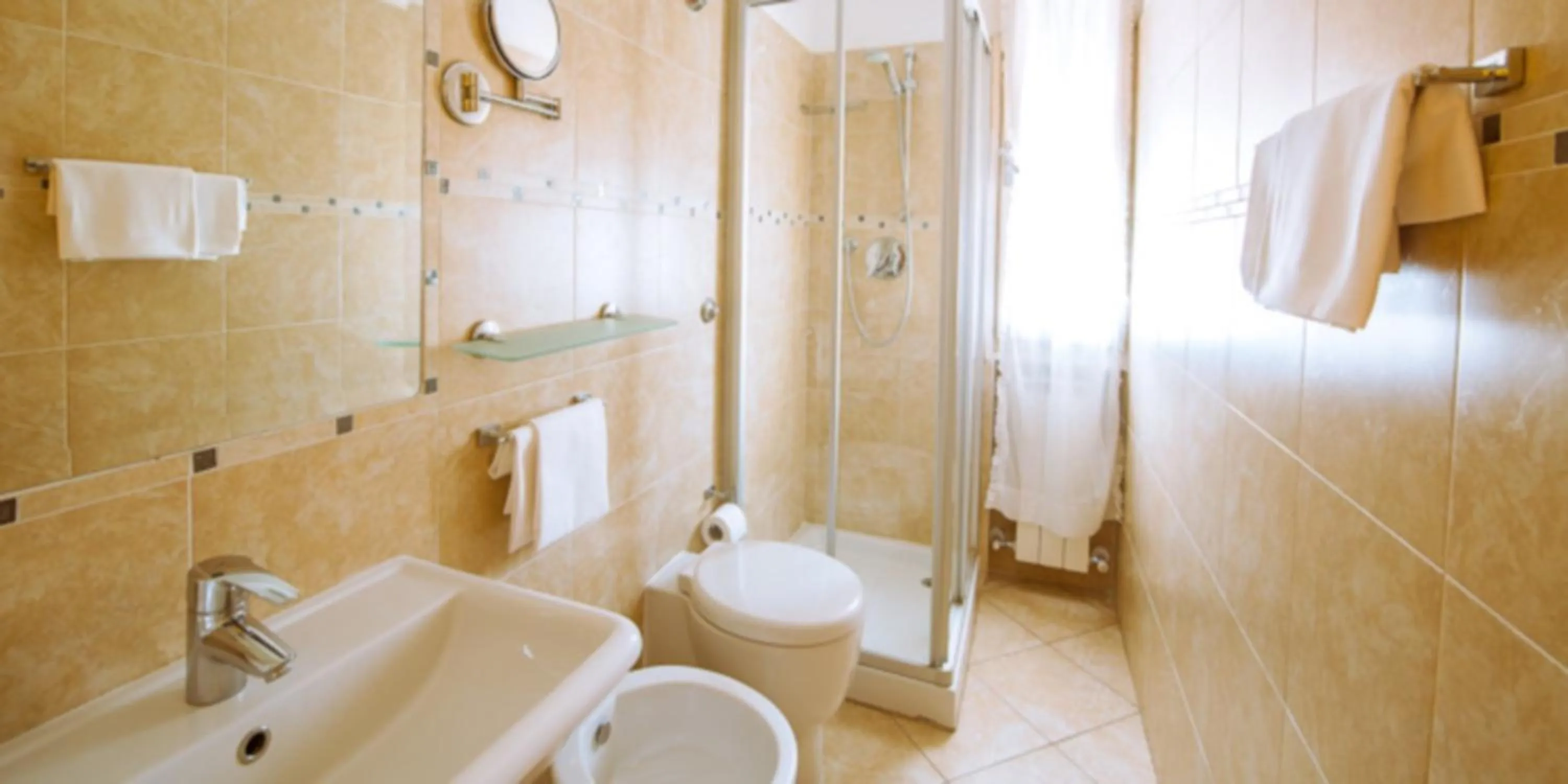 Bathroom in Hotel Il Cavaliere Nero