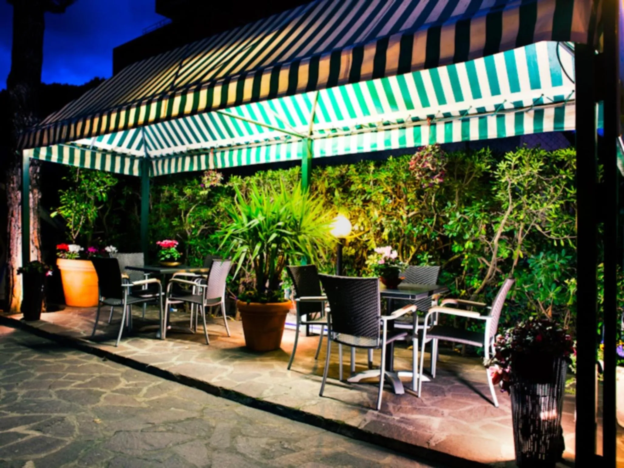 Garden in Hotel Il Cavaliere Nero