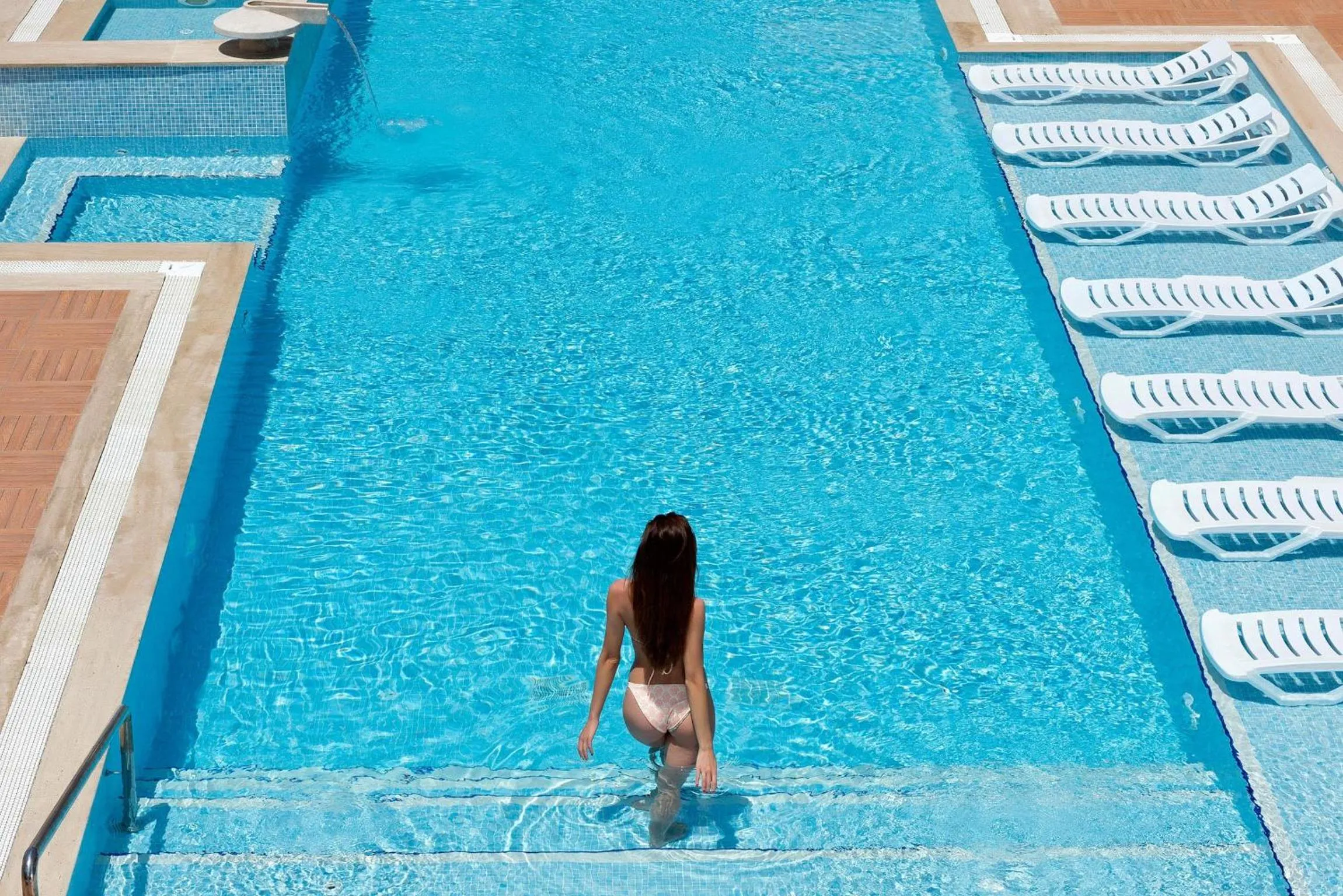 Swimming pool in Alaaddin Beach Hotel - Adult Only