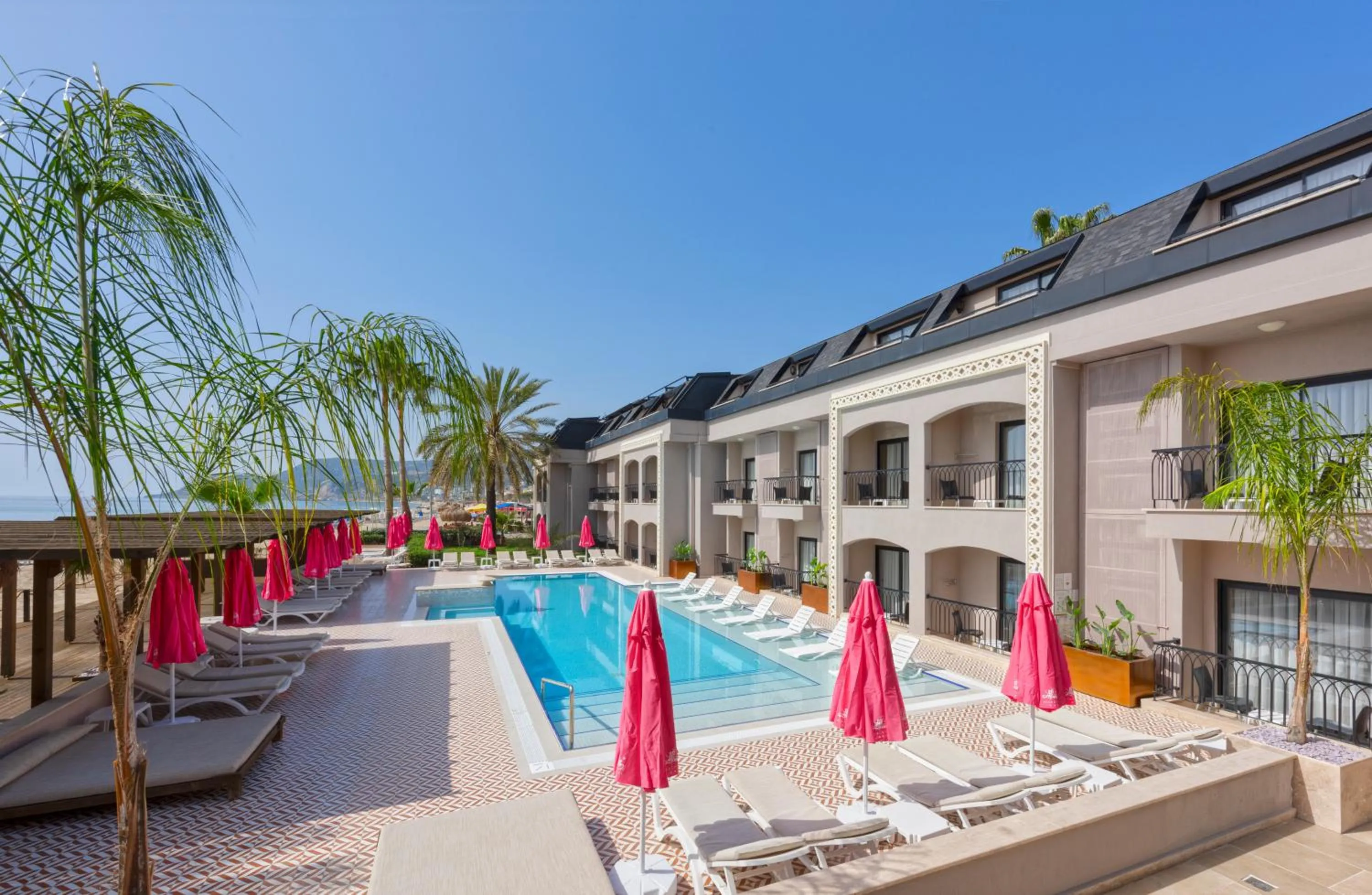 Swimming pool in Alaaddin Beach Hotel - Adult Only