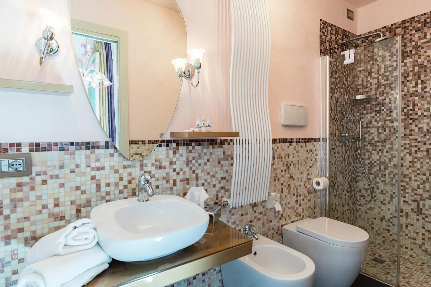 Shower in Relais Villa Al Vento