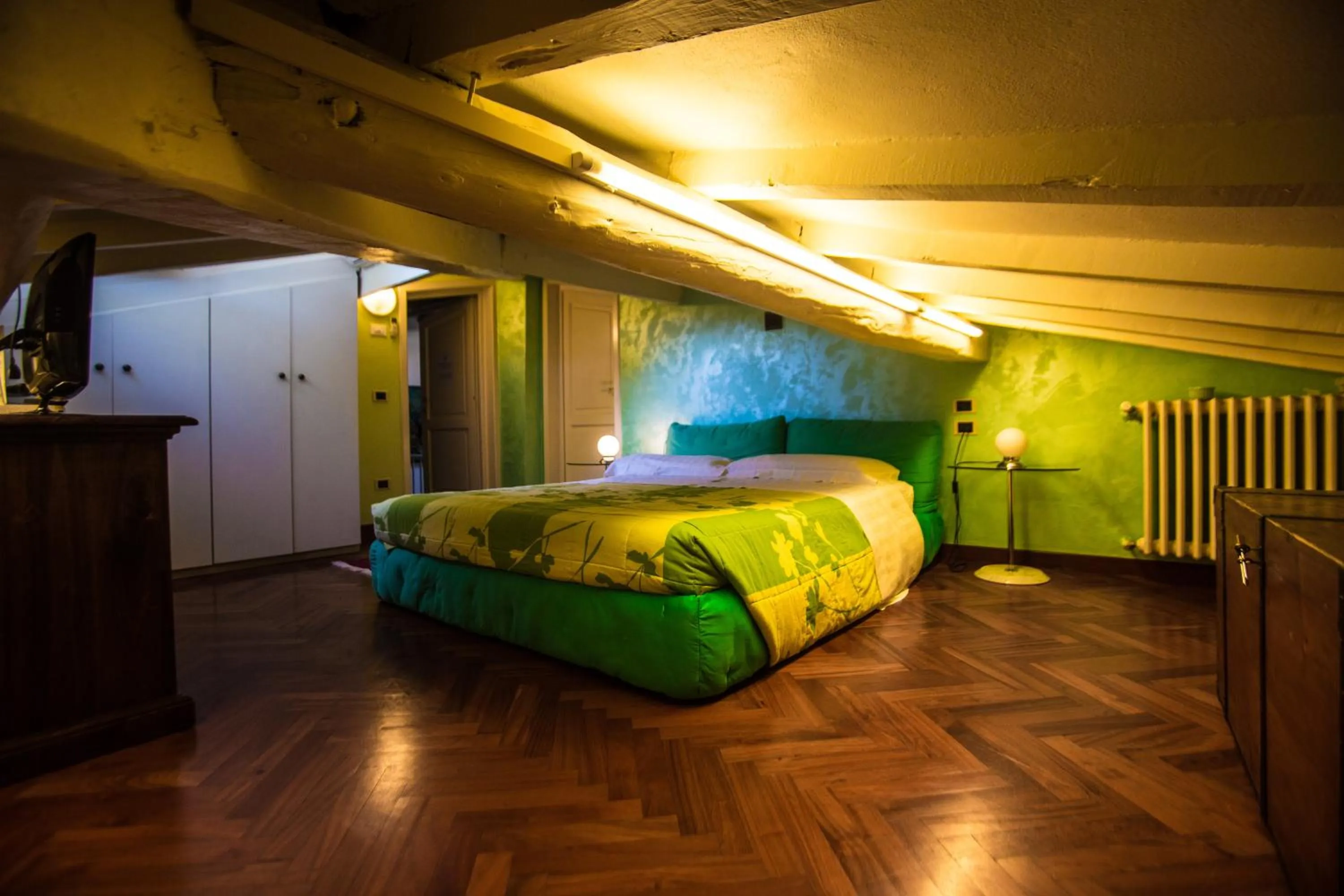 Bed in Relais Villa Al Vento