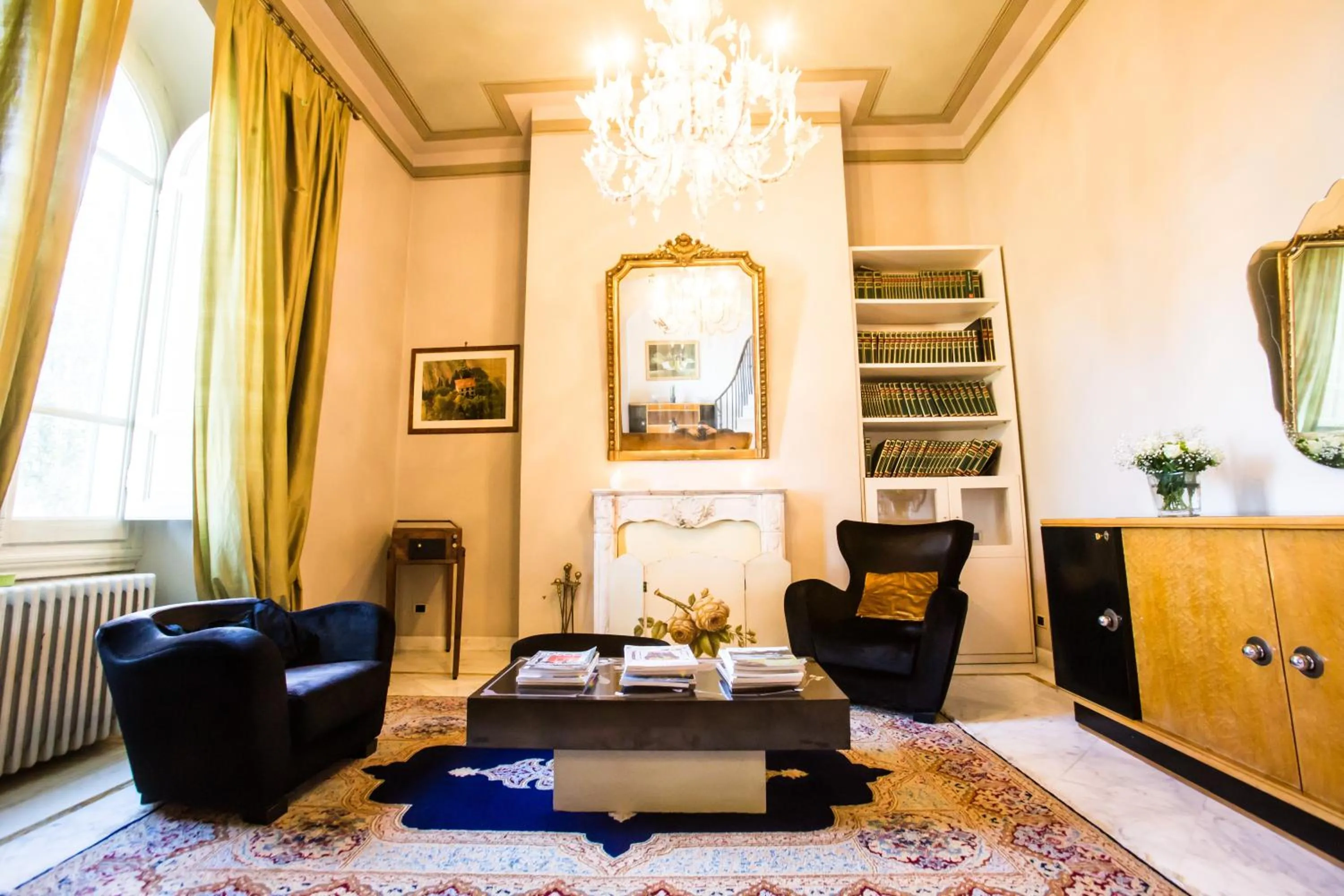 Living room in Relais Villa Al Vento