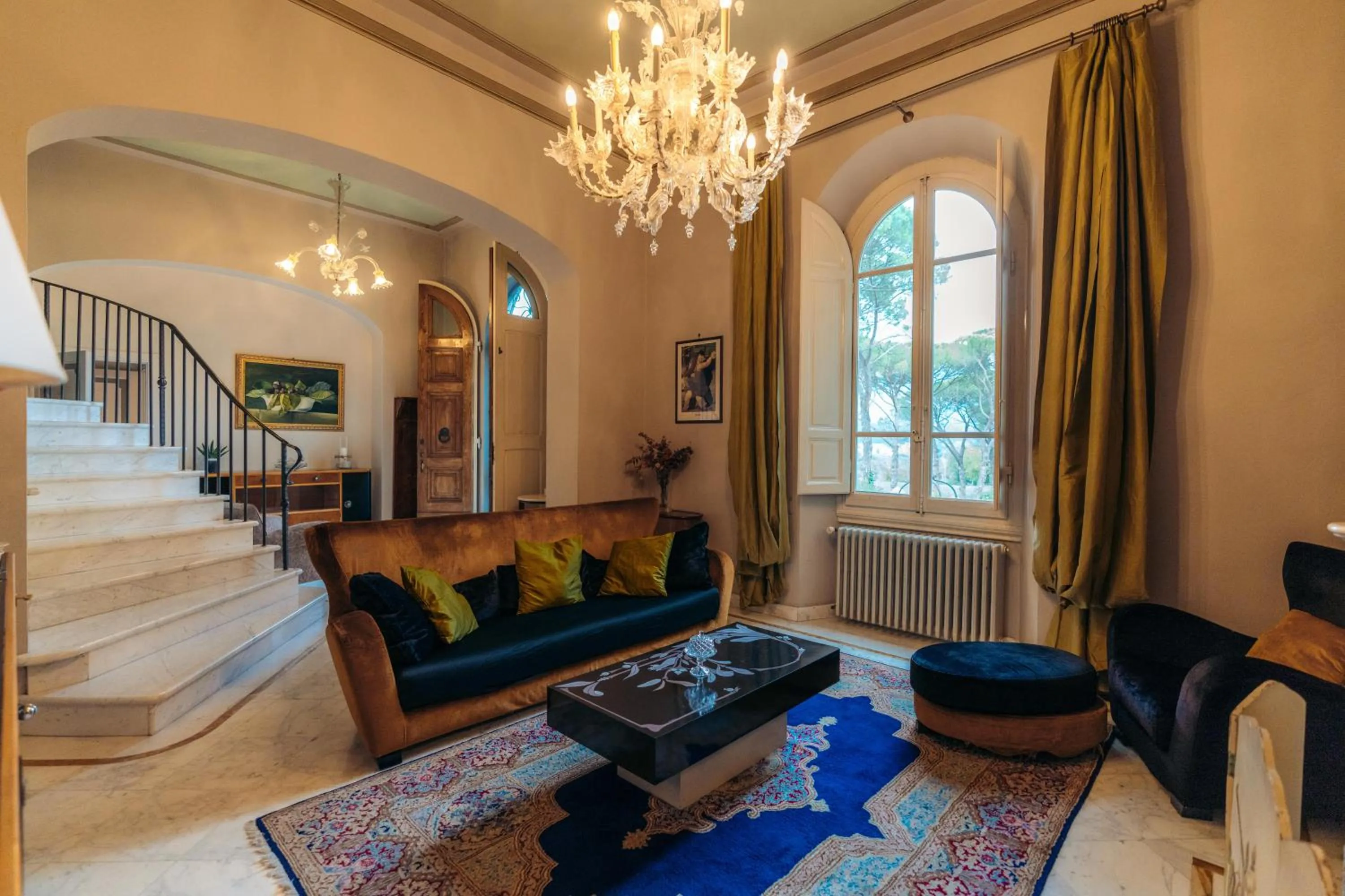 Living room in Relais Villa Al Vento