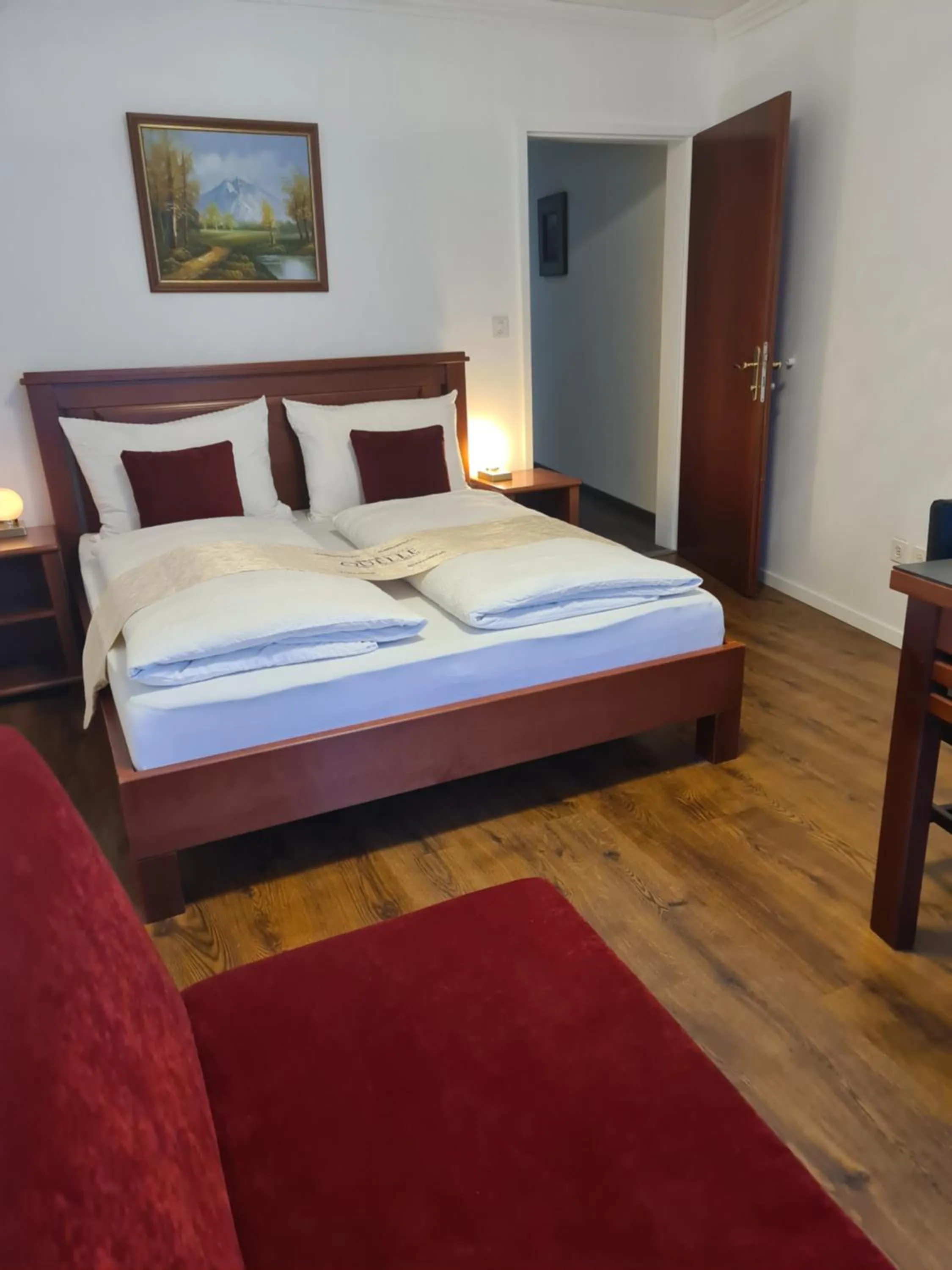 Bed in Esos Hotel Quelle