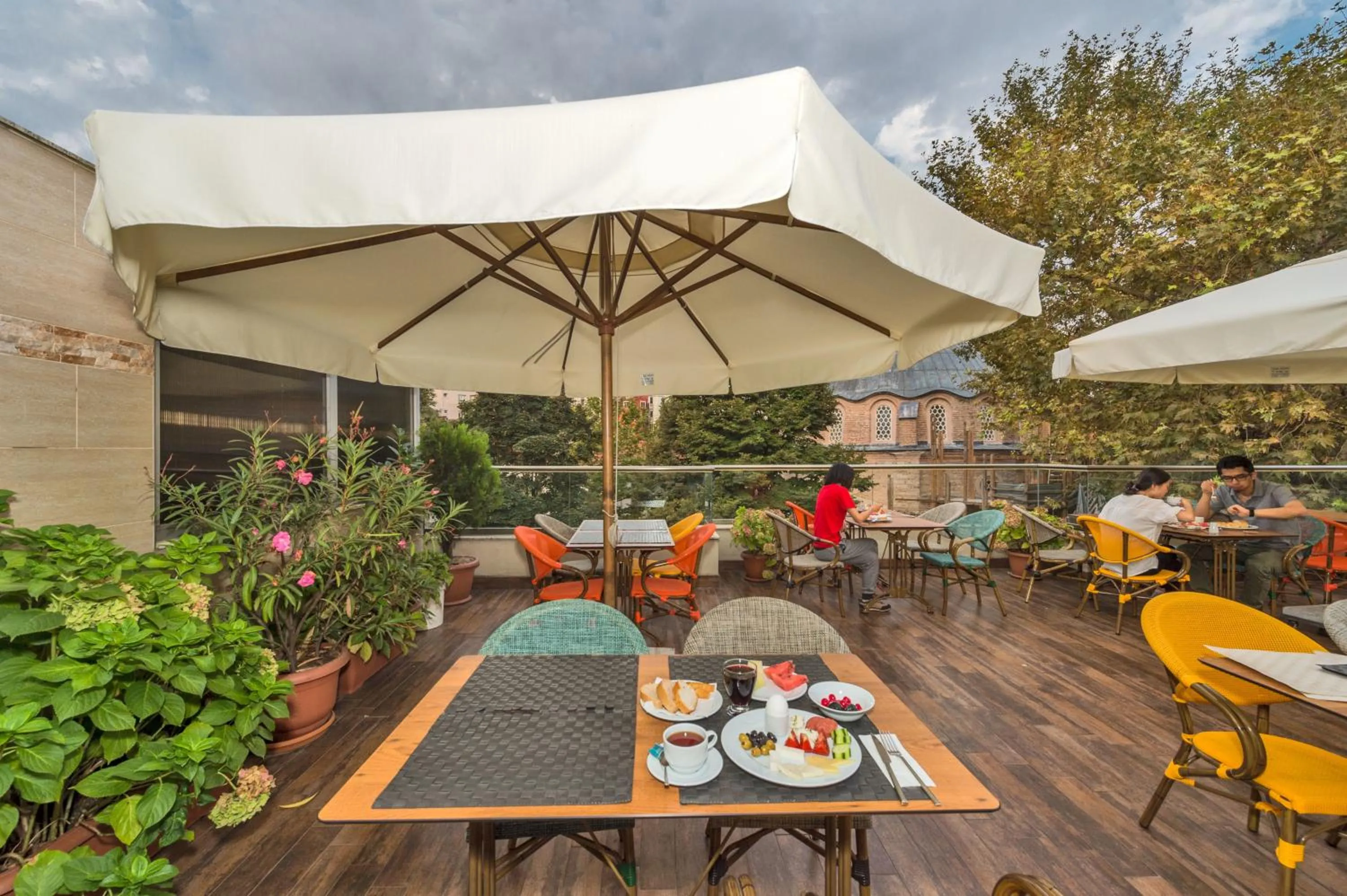 Balcony/Terrace in The Empress Theodora Hotel