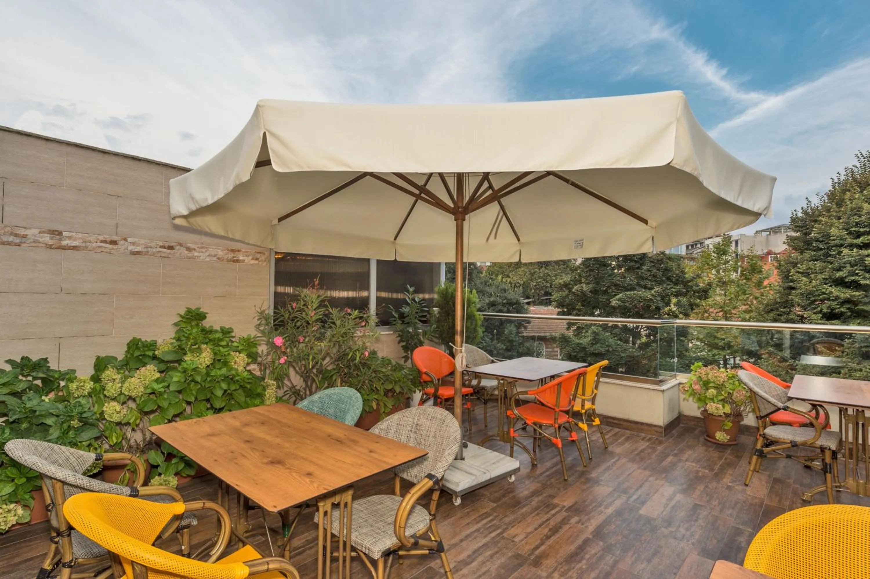 Balcony/Terrace in The Empress Theodora Hotel