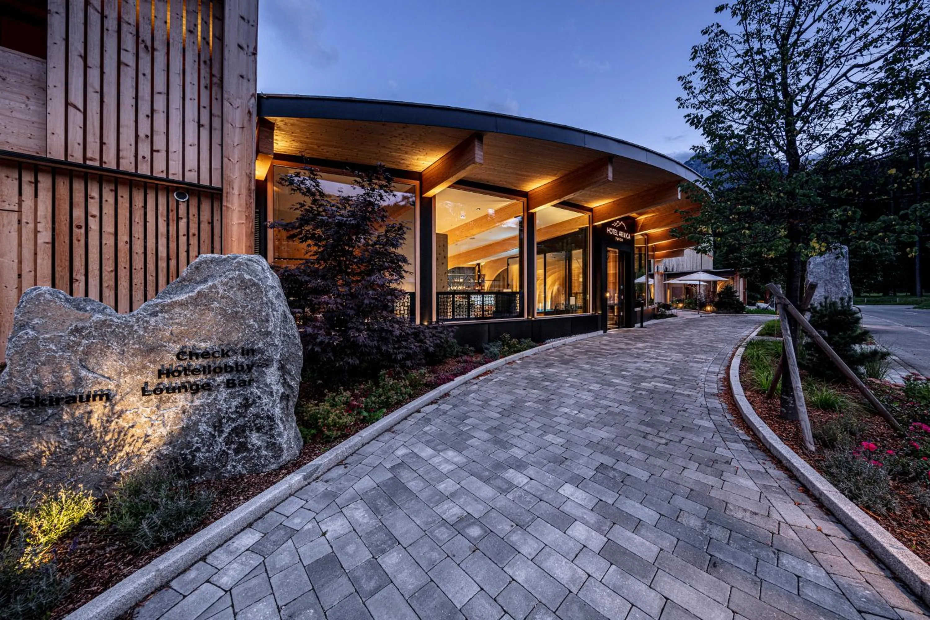 Property building in Hotel Arnica Scuol - Adults Only