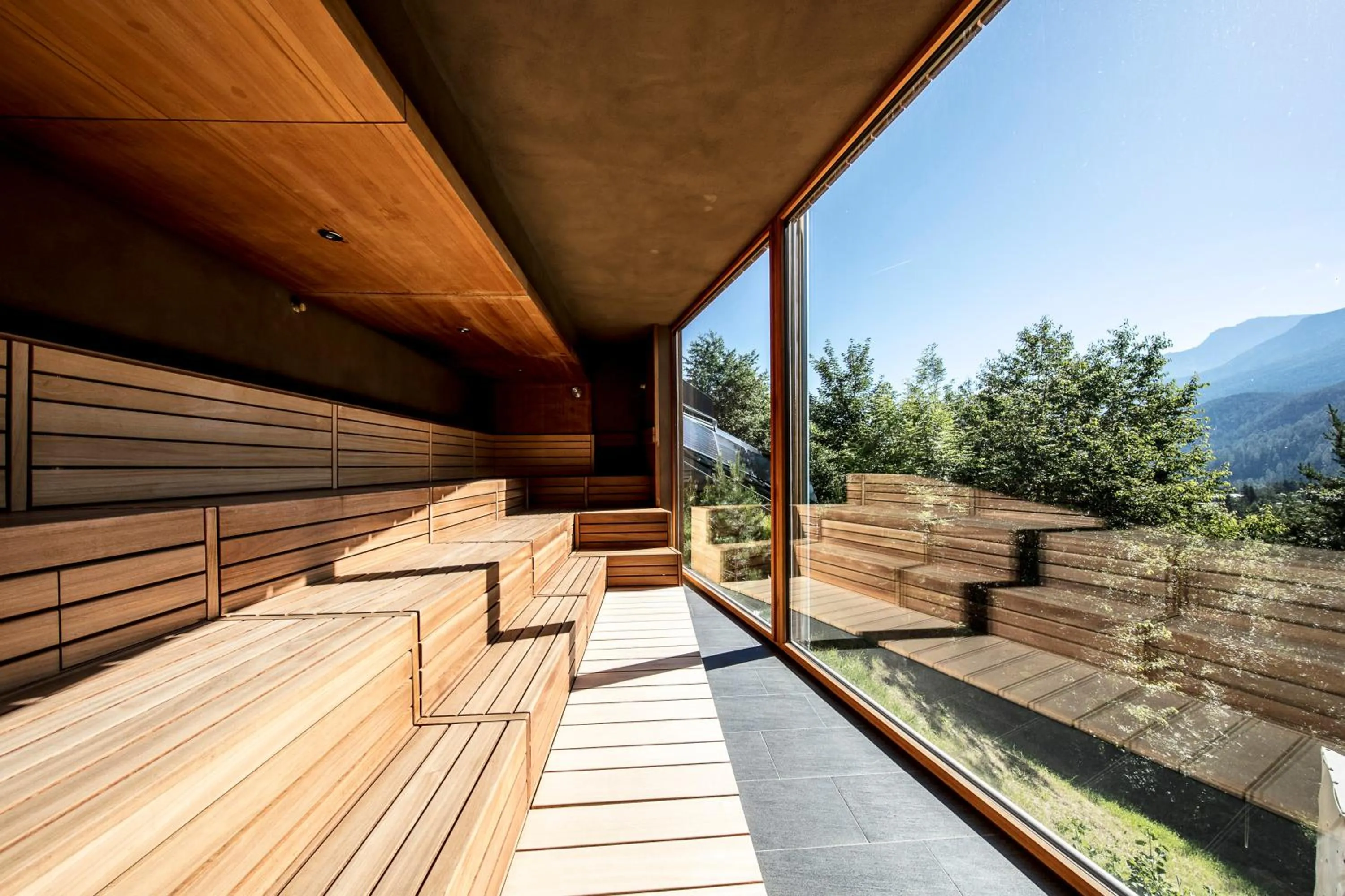 Sauna in Hotel Arnica Scuol - Adults Only