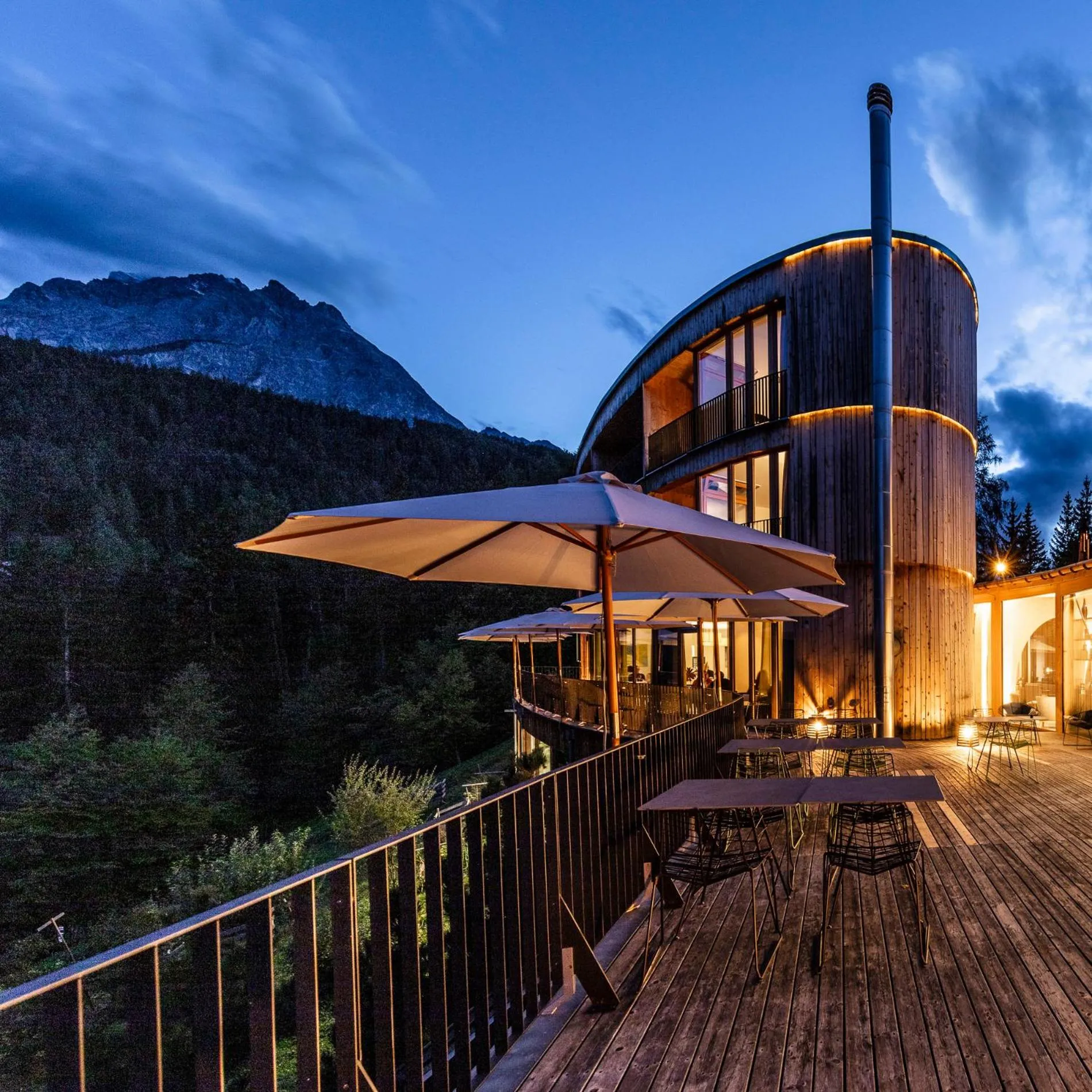 Property building in Hotel Arnica Scuol - Adults Only