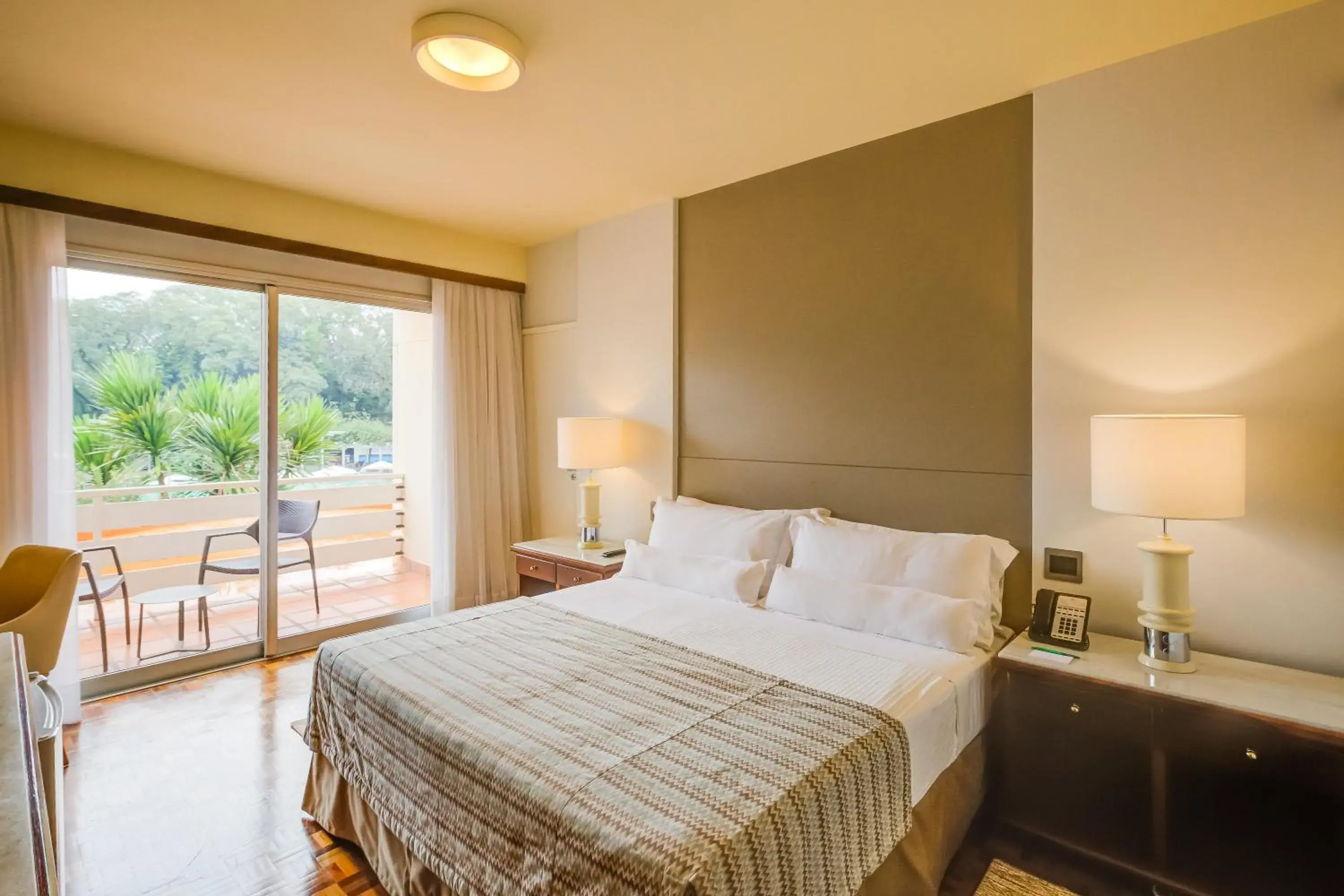 Superior Queen Room with Pool View in Bourbon Thermas Eco Resort Cataratas do Iguacu Superior Queen Room with Pool View in Bourbon Thermas Eco Resort Cataratas do Iguacu