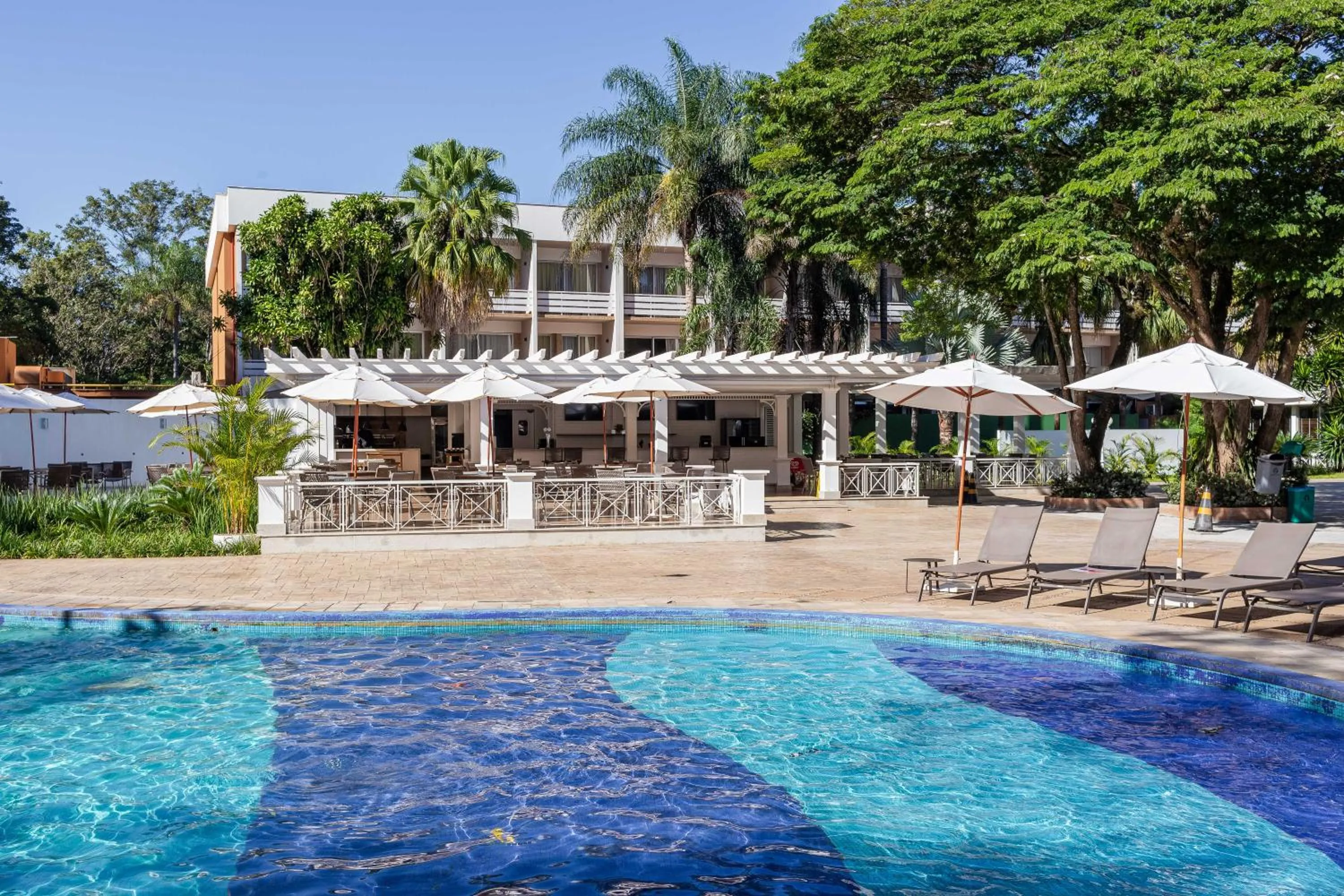 Swimming pool in Bourbon Thermas Eco Resort Cataratas do Iguacu